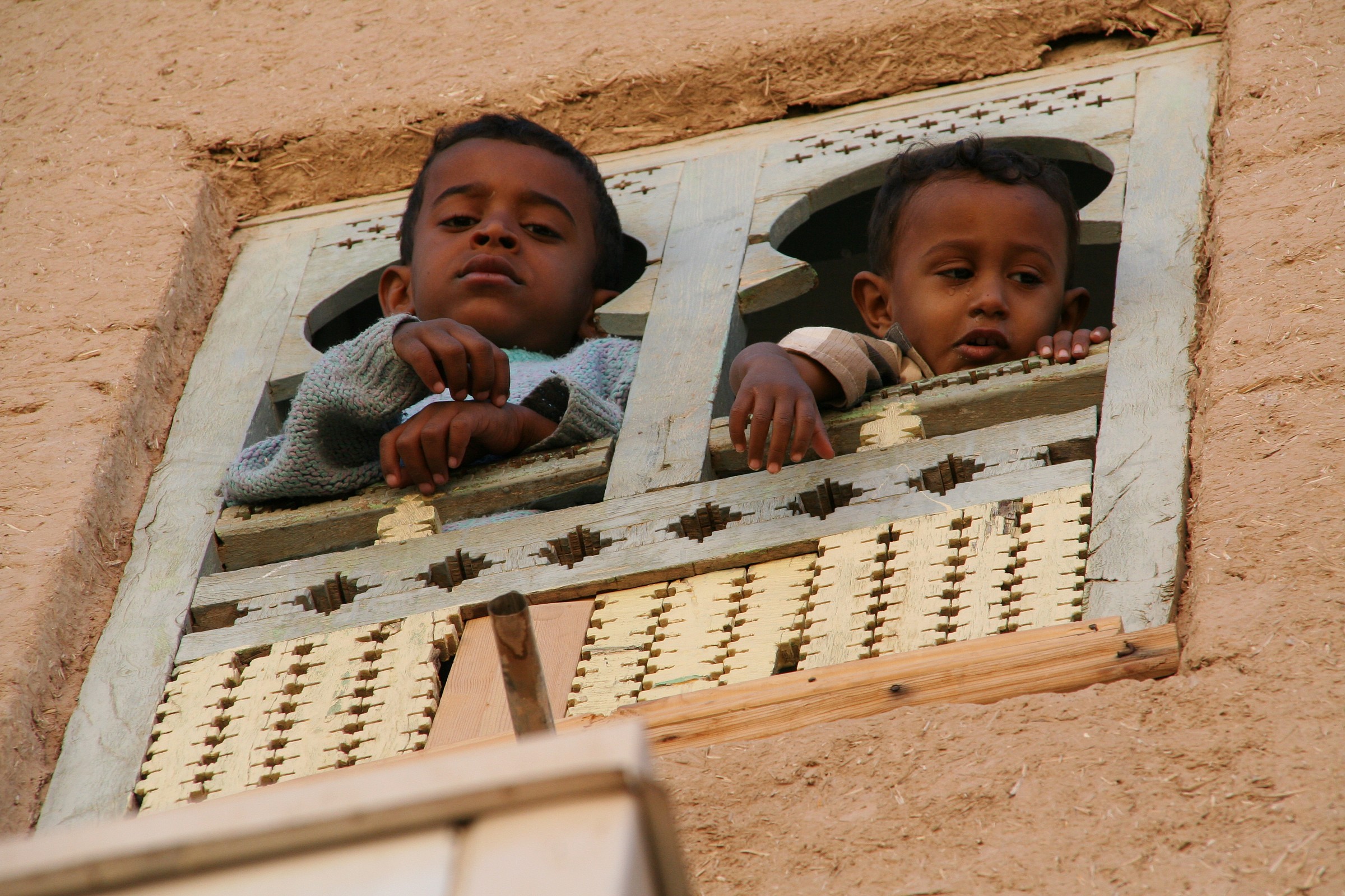 Yemen Shiban alla finestra