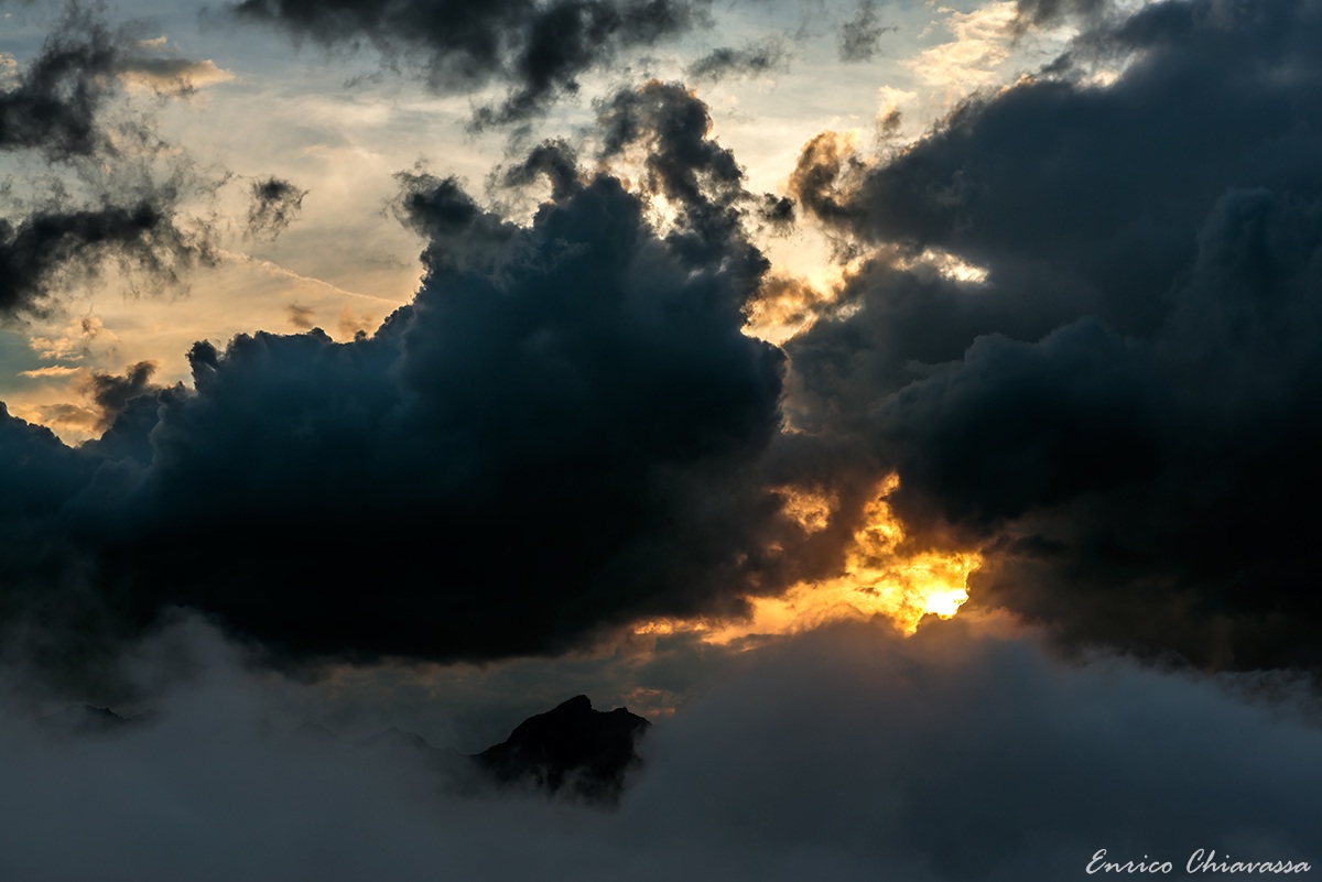 The light beyond the darkness ...