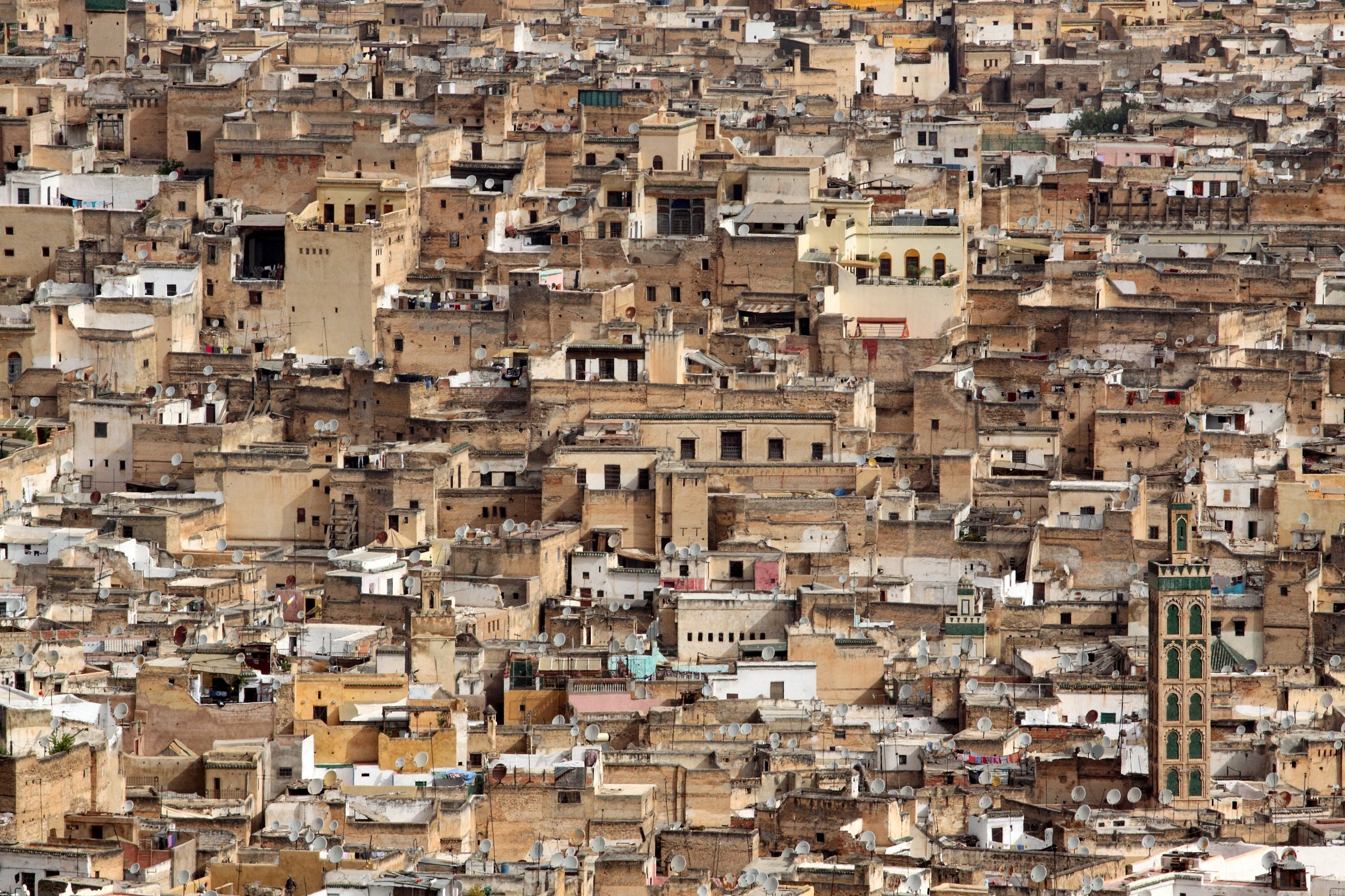 Fes - View parabolic