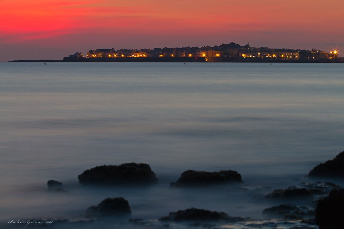 Gallipoli vecchia ora blu