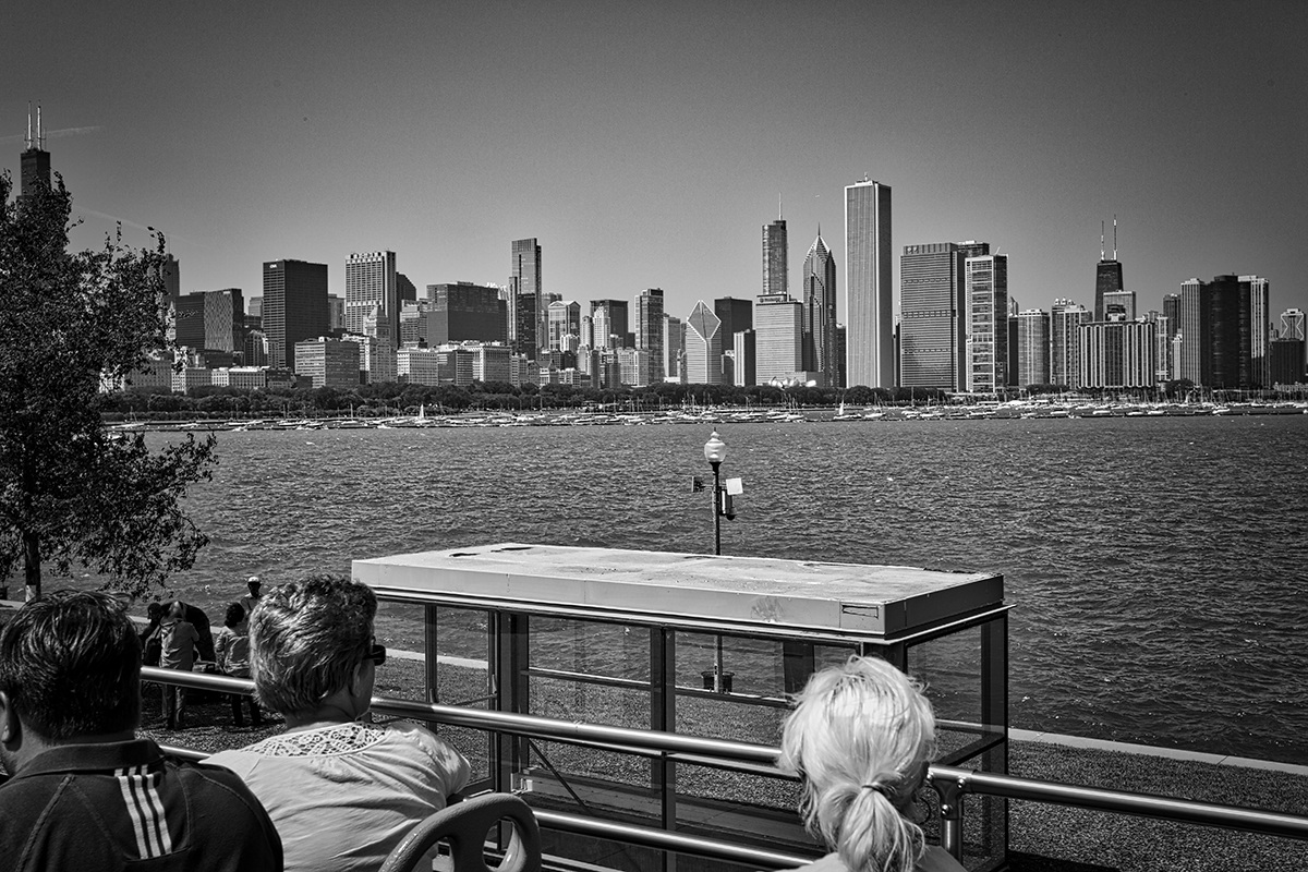 ...looking Chicago Skyline