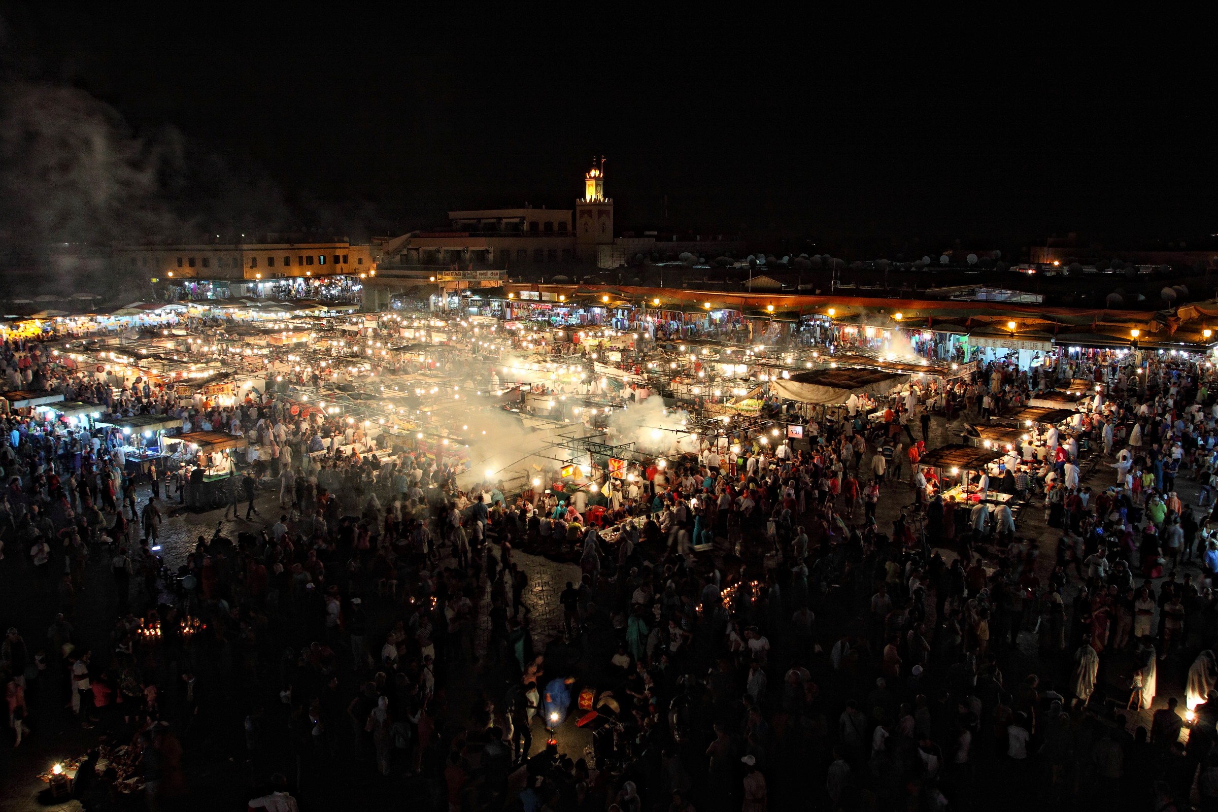 Al-Fna Square in Marrakech Jema'a