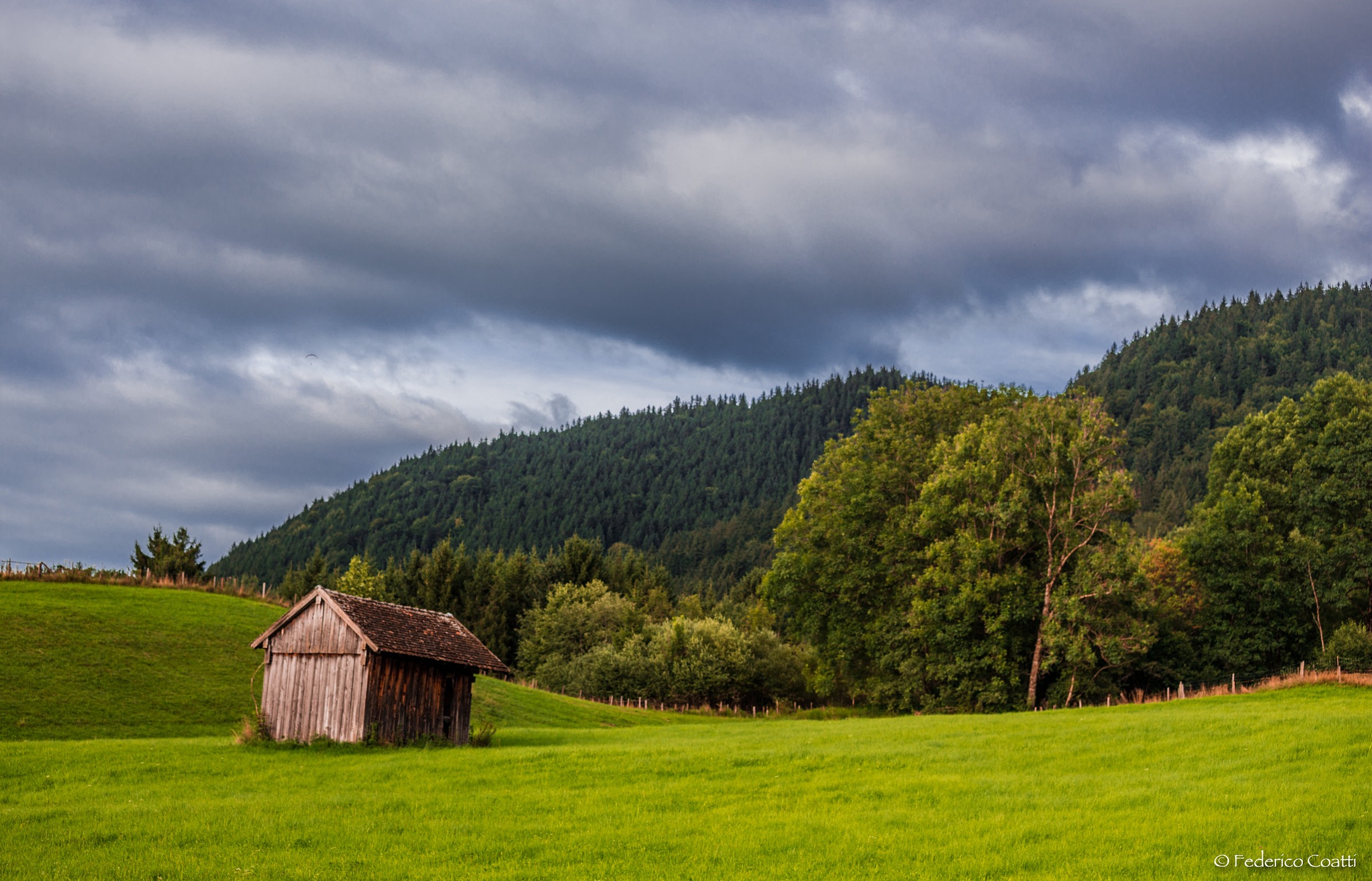 Landschaft von Bayern