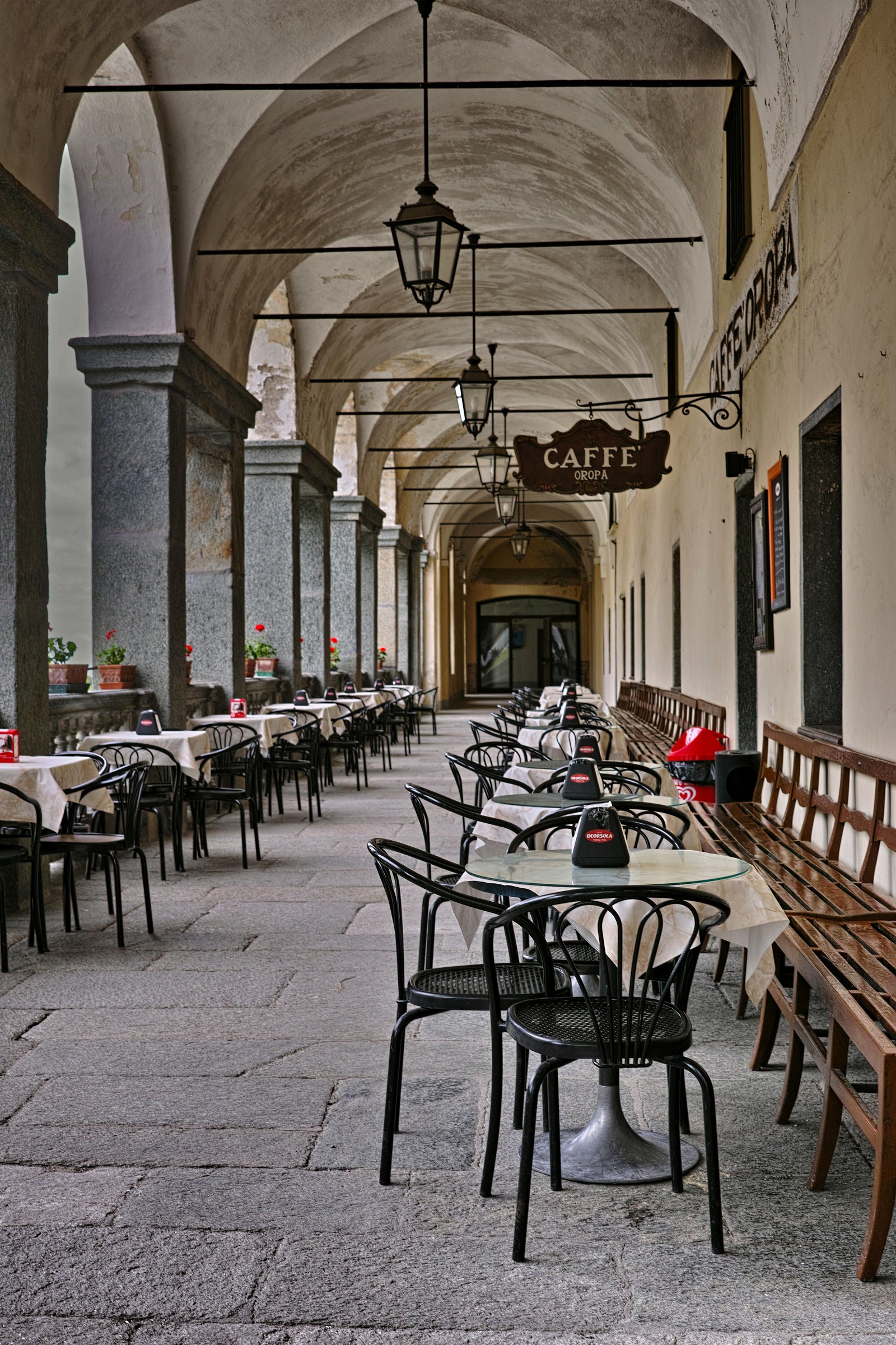 waiting for customers