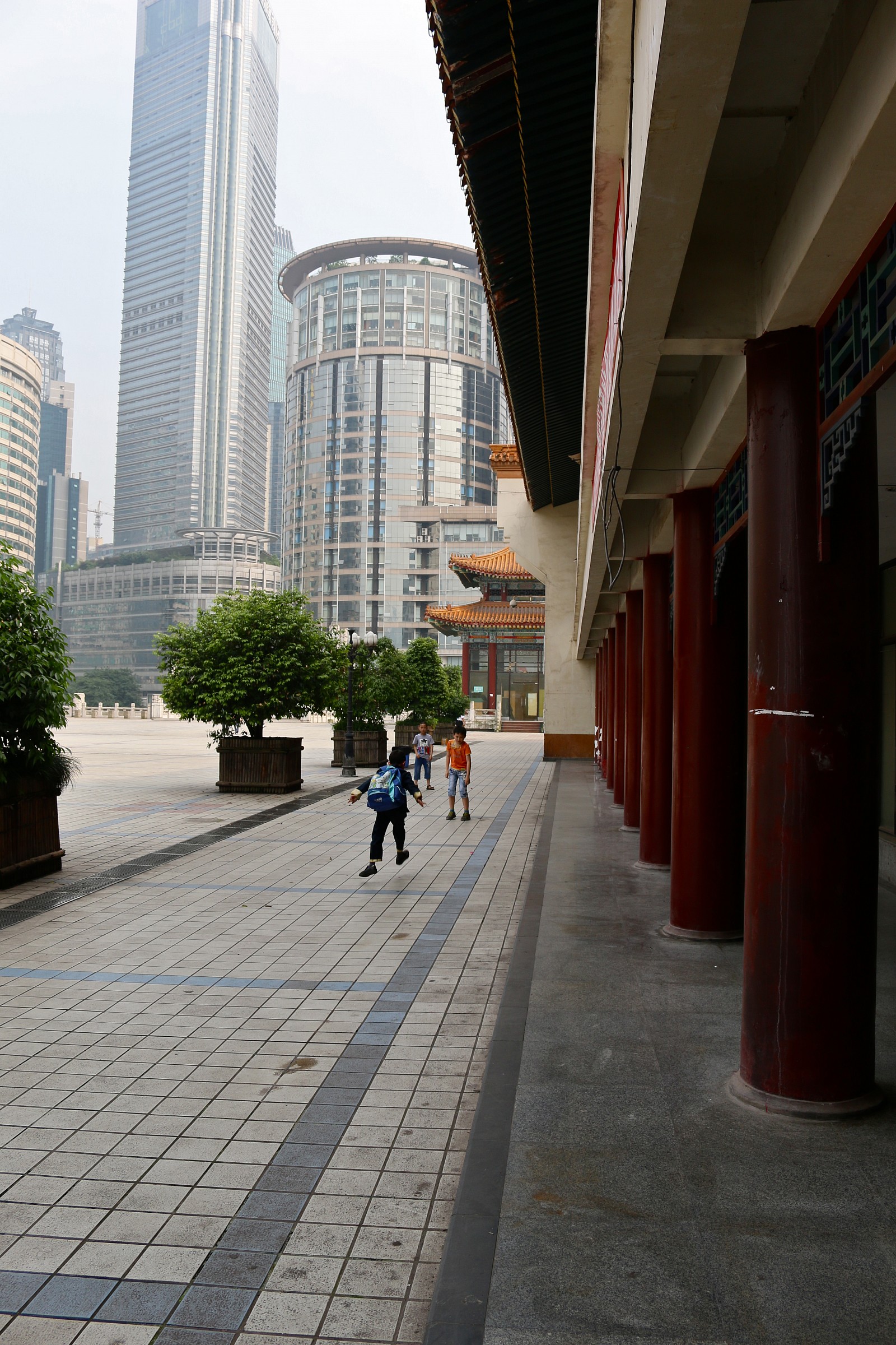 jum in the air Chongqing, China