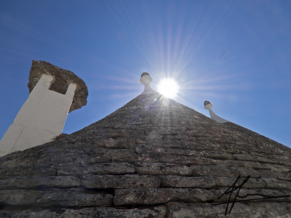 Un trullo verso l'infinito