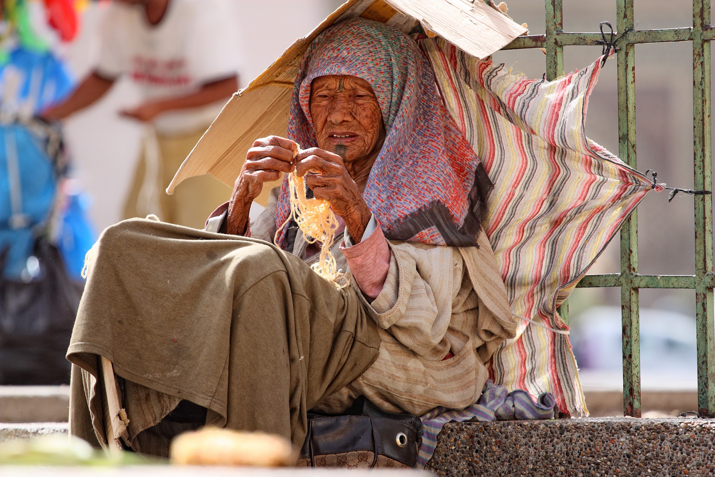 Woman in Meknes