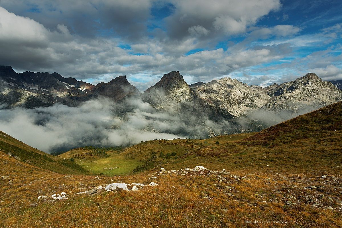 Panorama dalla bocchetta di Scarpia