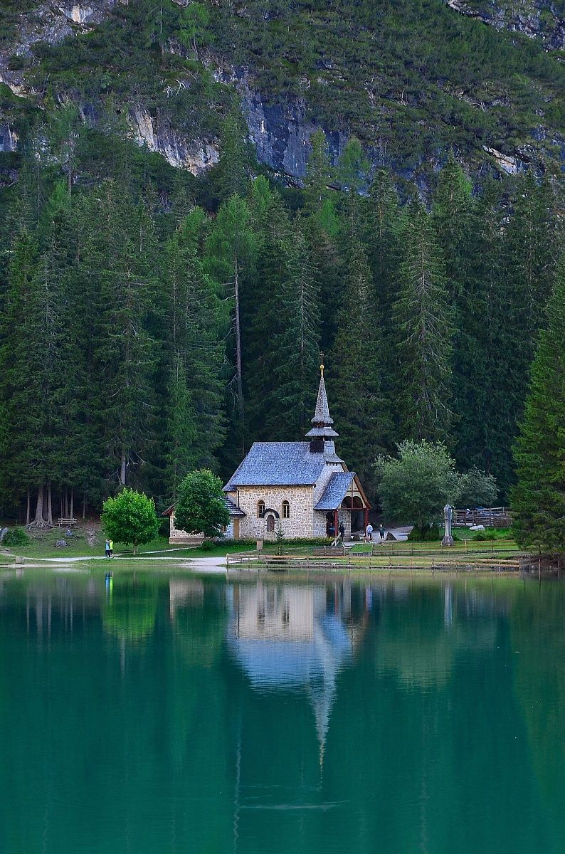 The church of Lake Braies