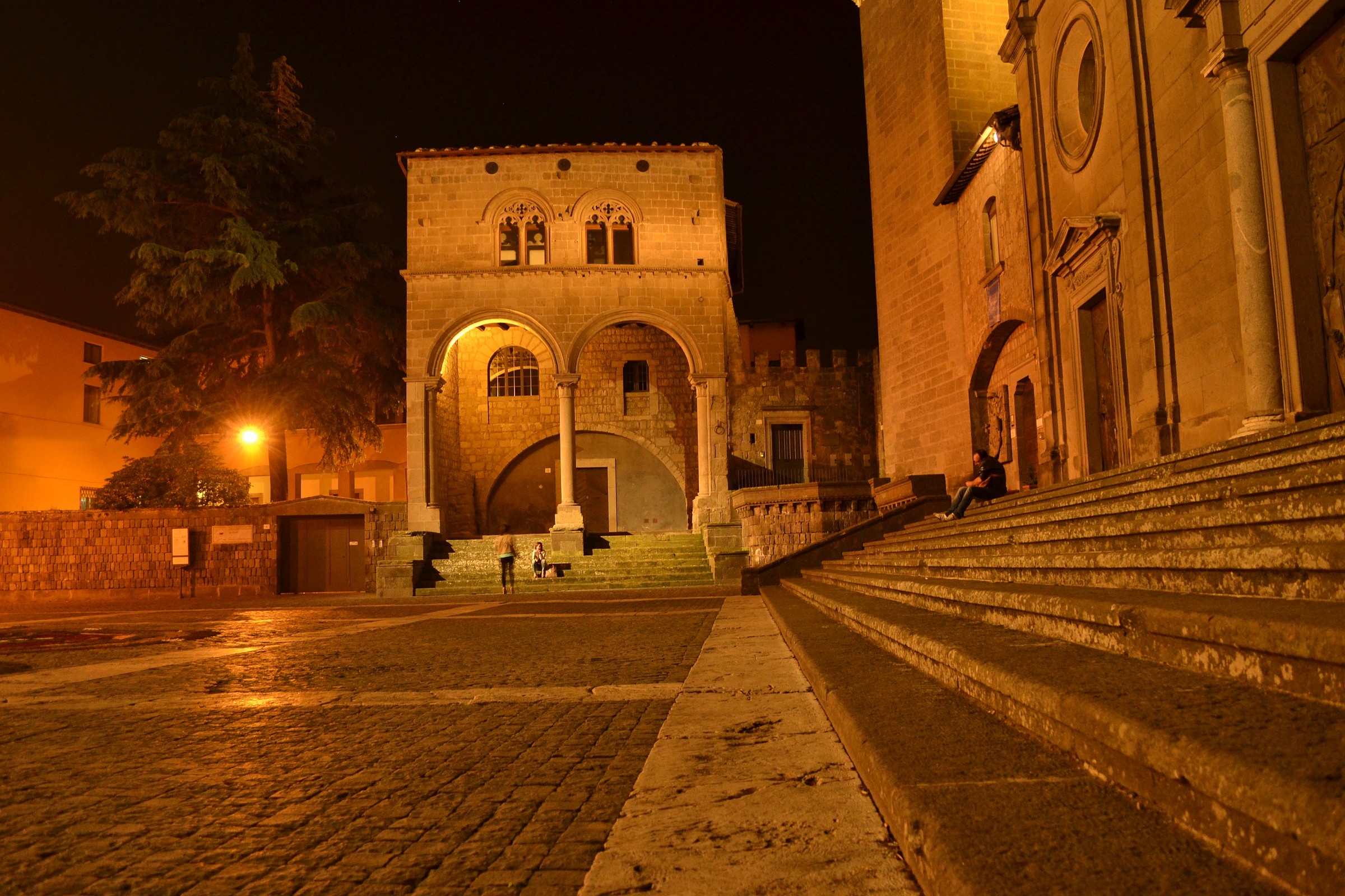 Viterbo by night