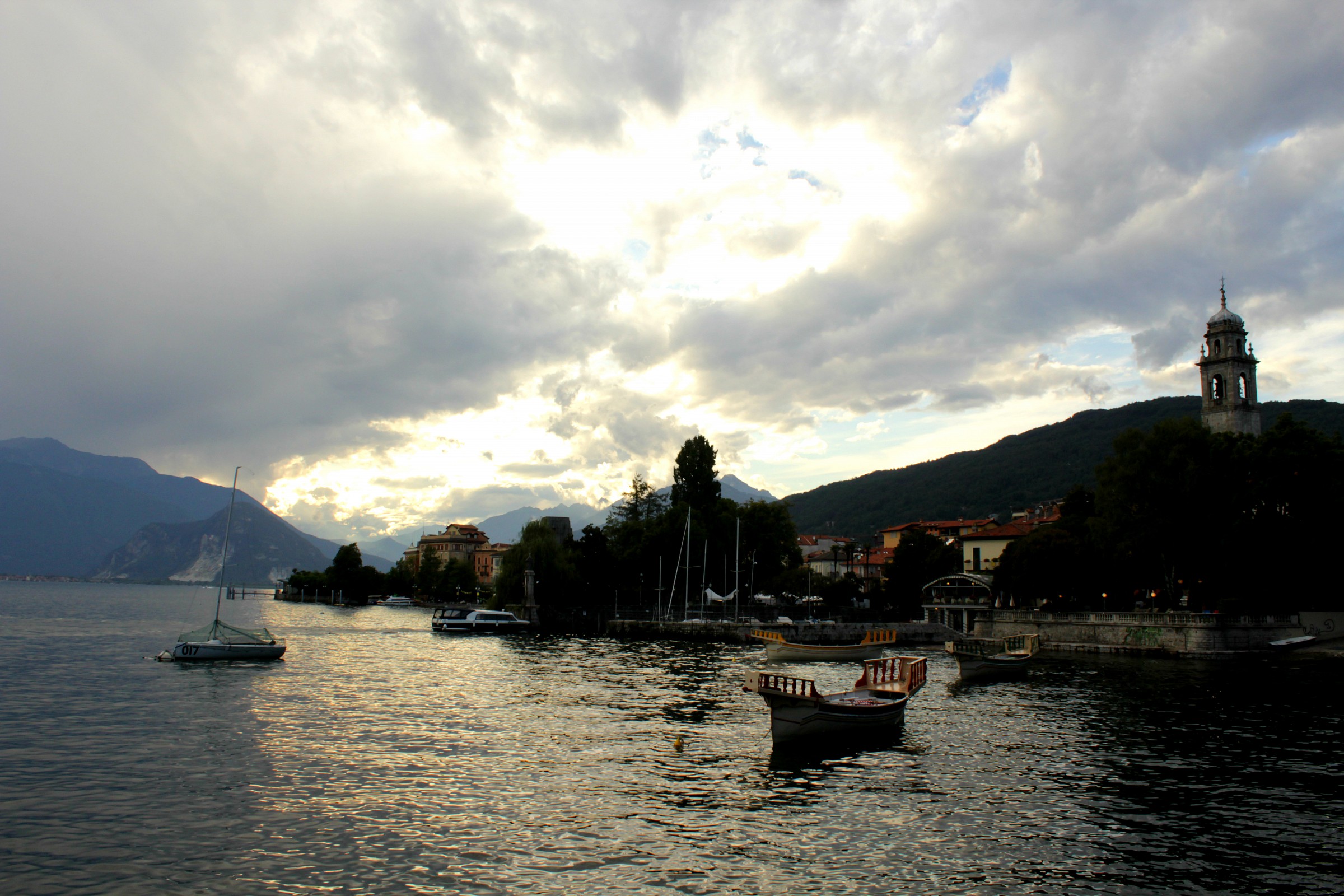 Pallanza from villa giulia