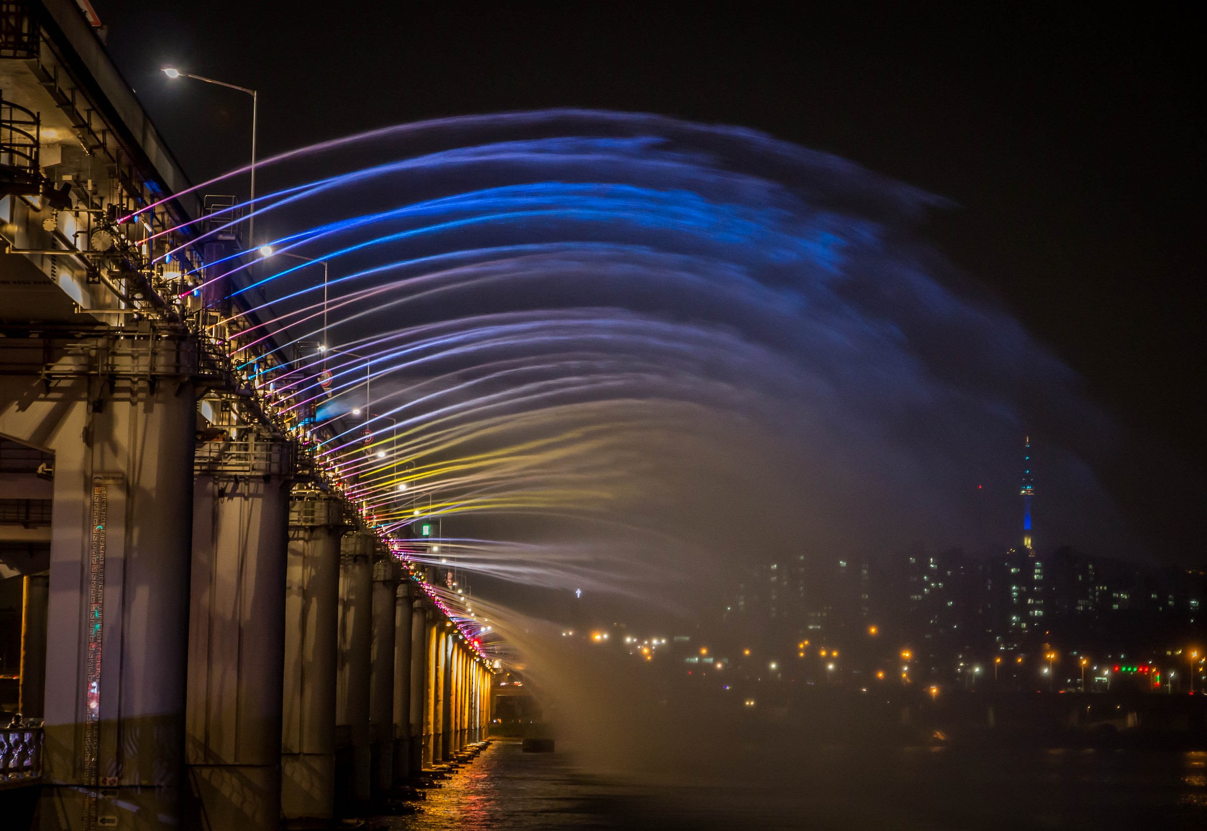 Banpo Ponte Arcobaleno Fontana
