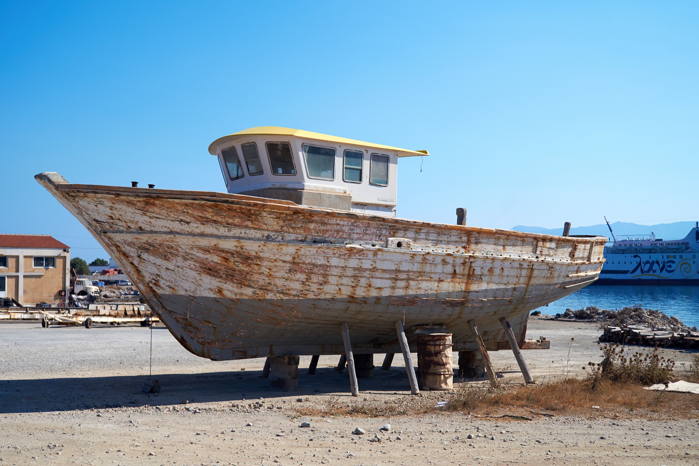 La barca di Braccio di Ferro