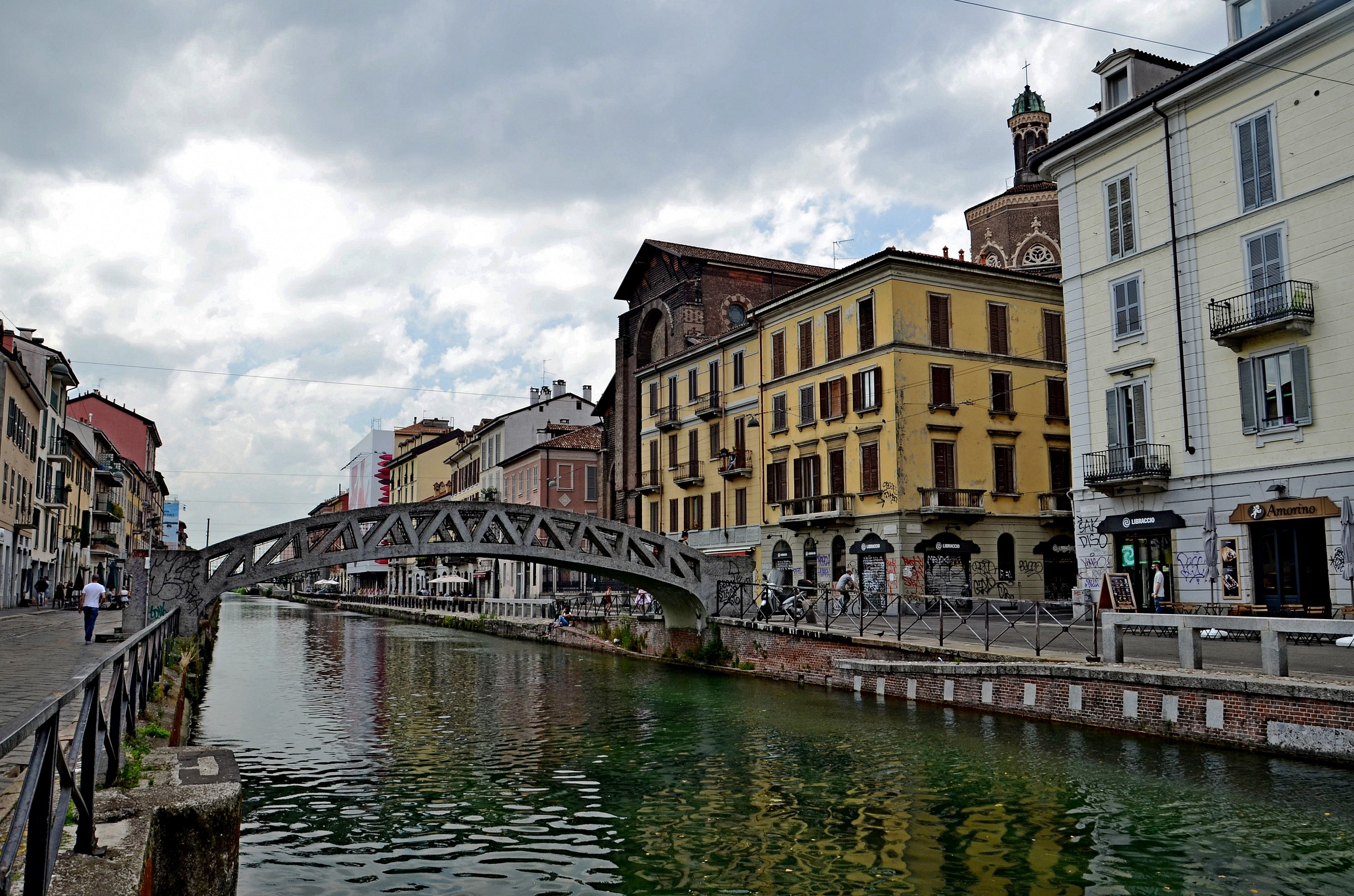 Milan and the Naviglio Grande