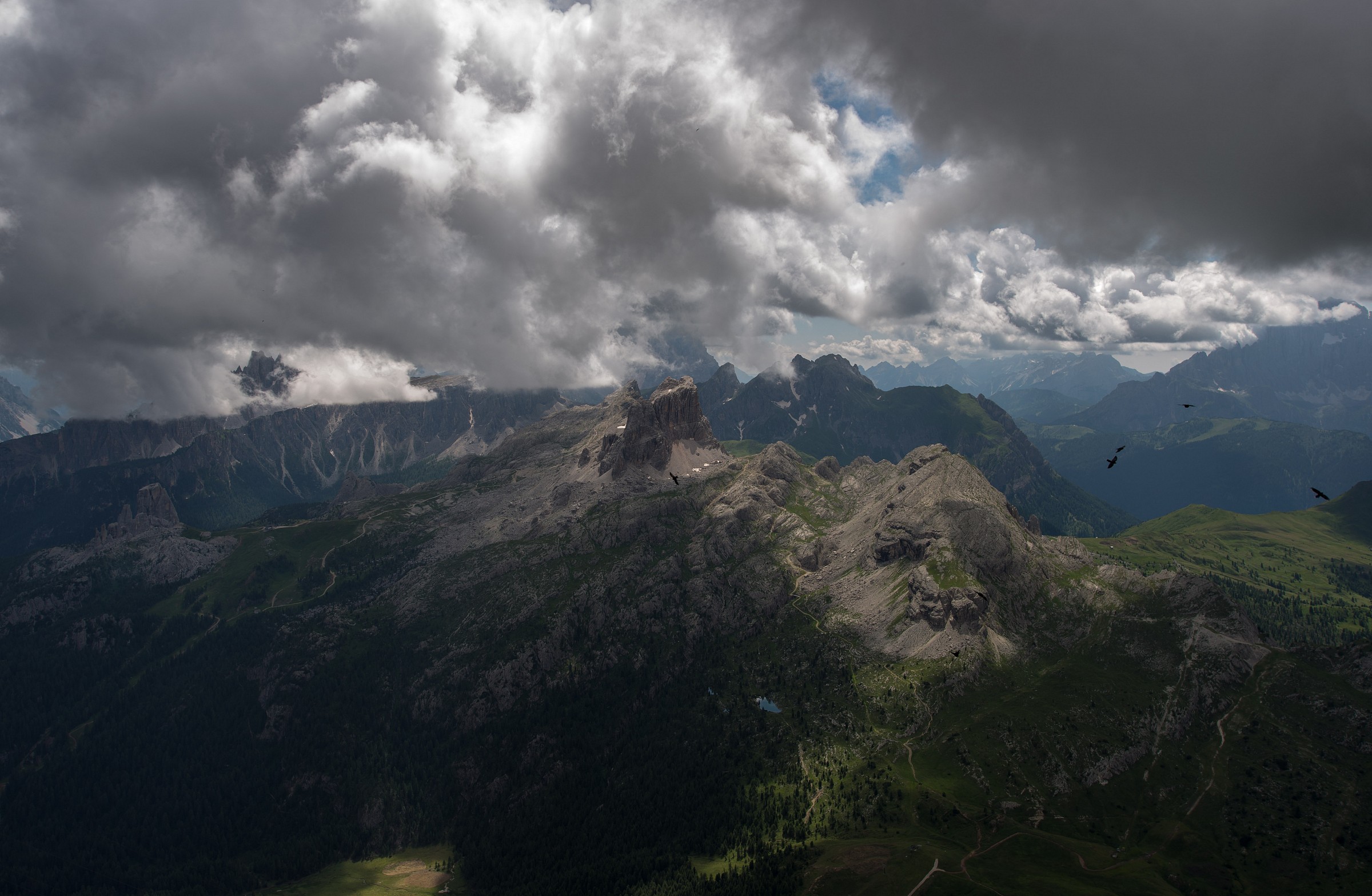 View from Rif.Lagazuoi