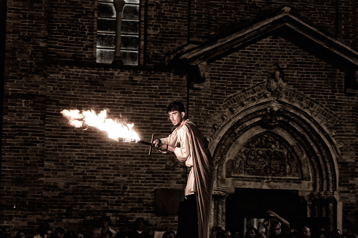 The struggle between good and evil