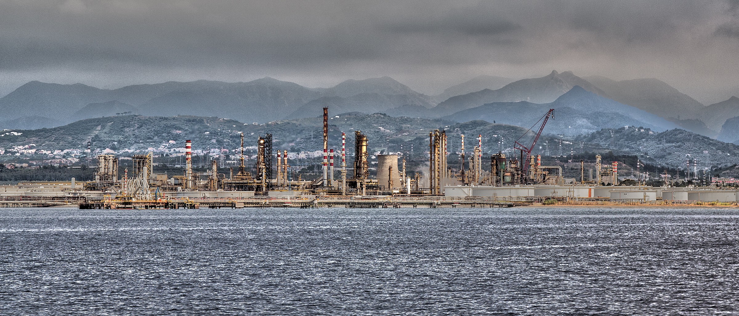 the Milazzo refinery