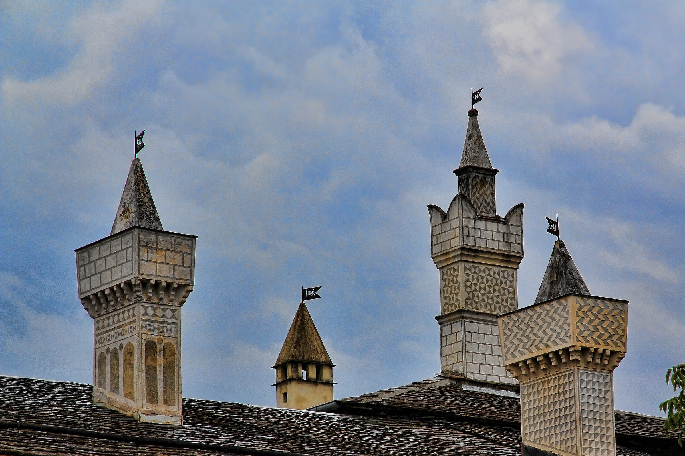 comignoli Palazzo Besta Teglio