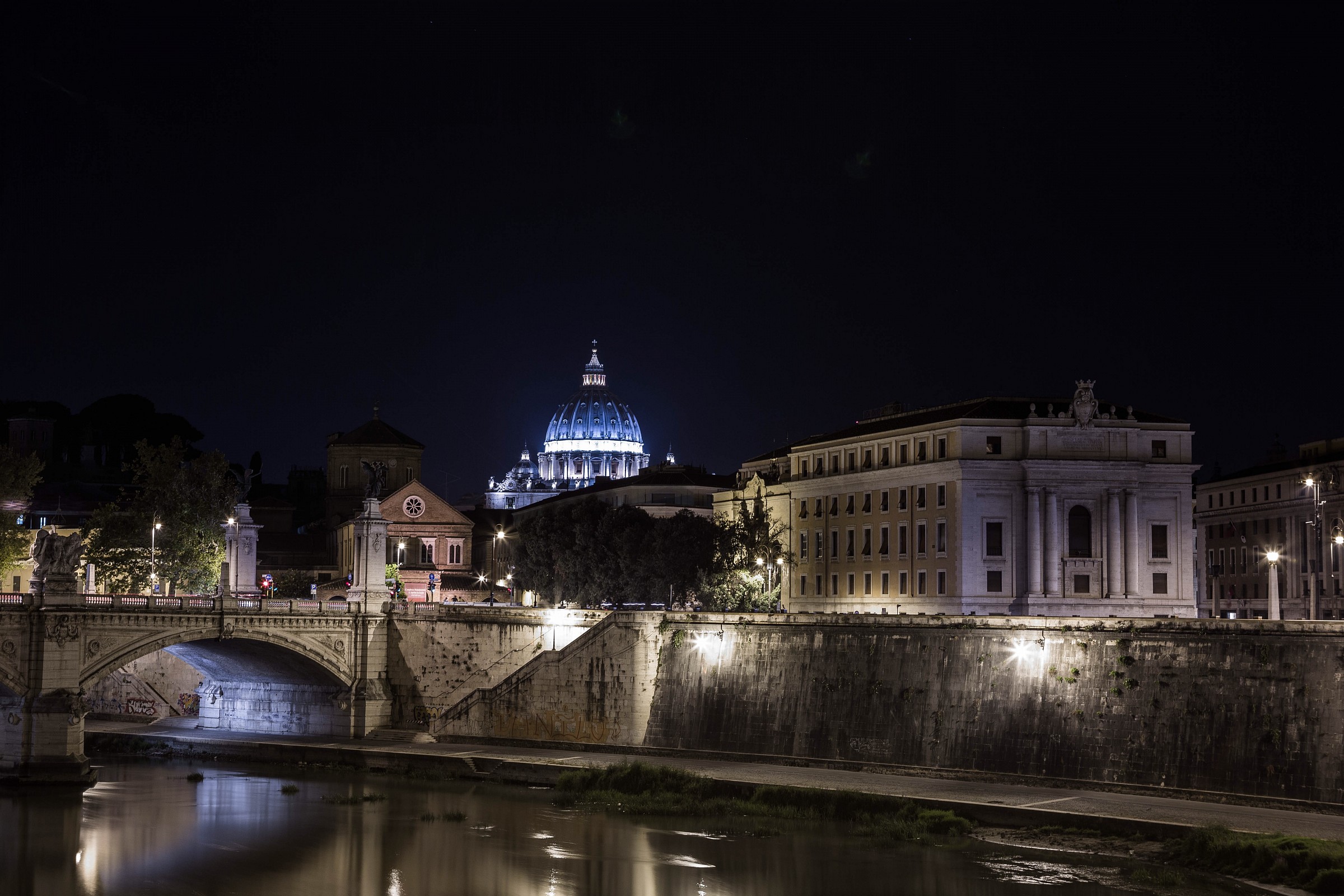 Vista da ponte Sant'Angelo 1