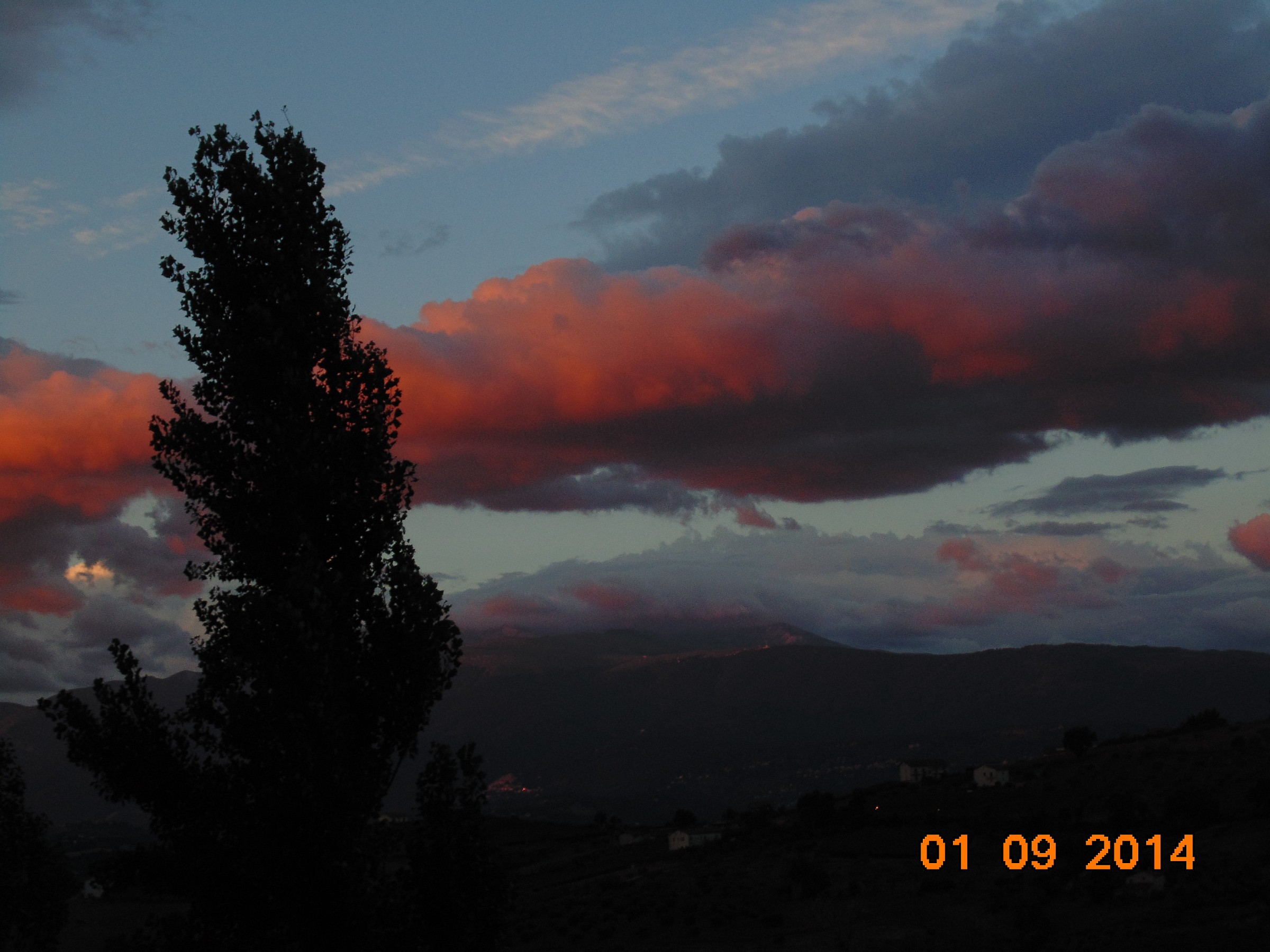 First light on the horizon