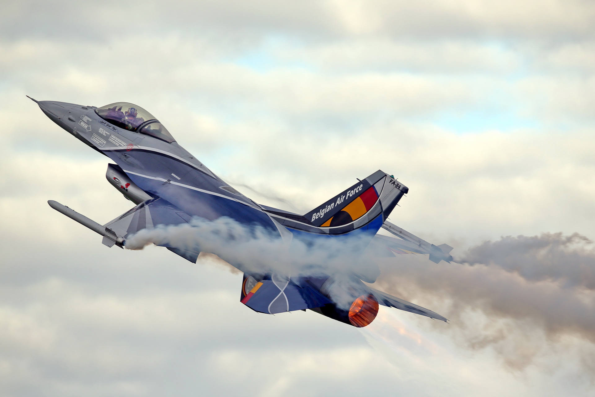 F16 Belgio display Volo