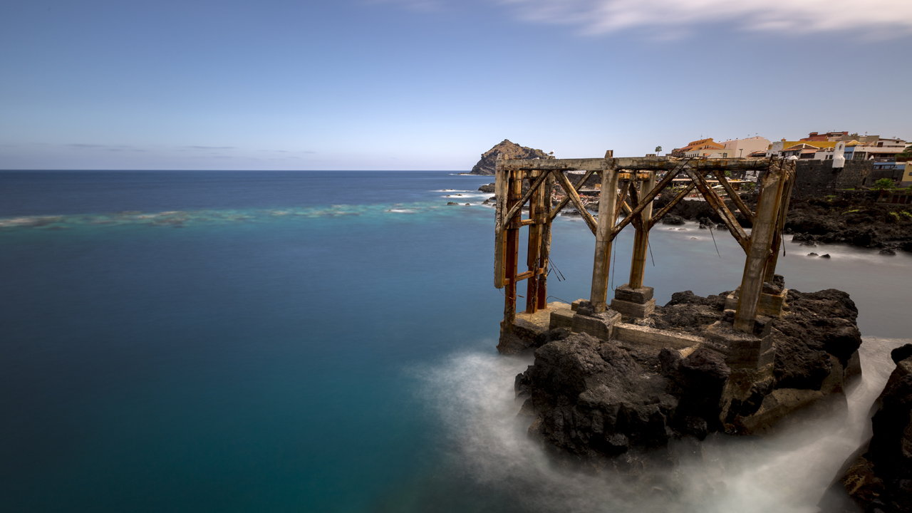 Banchina abbandonata di Garachico