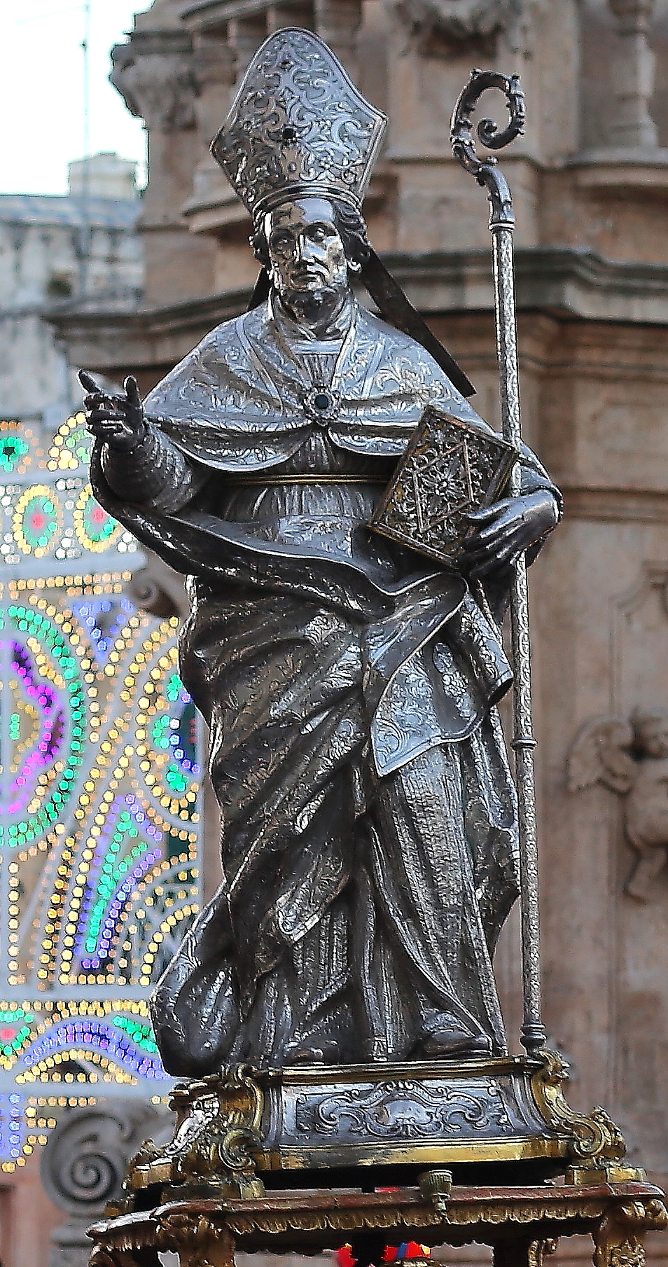 S.Oronzo statue of the procession
