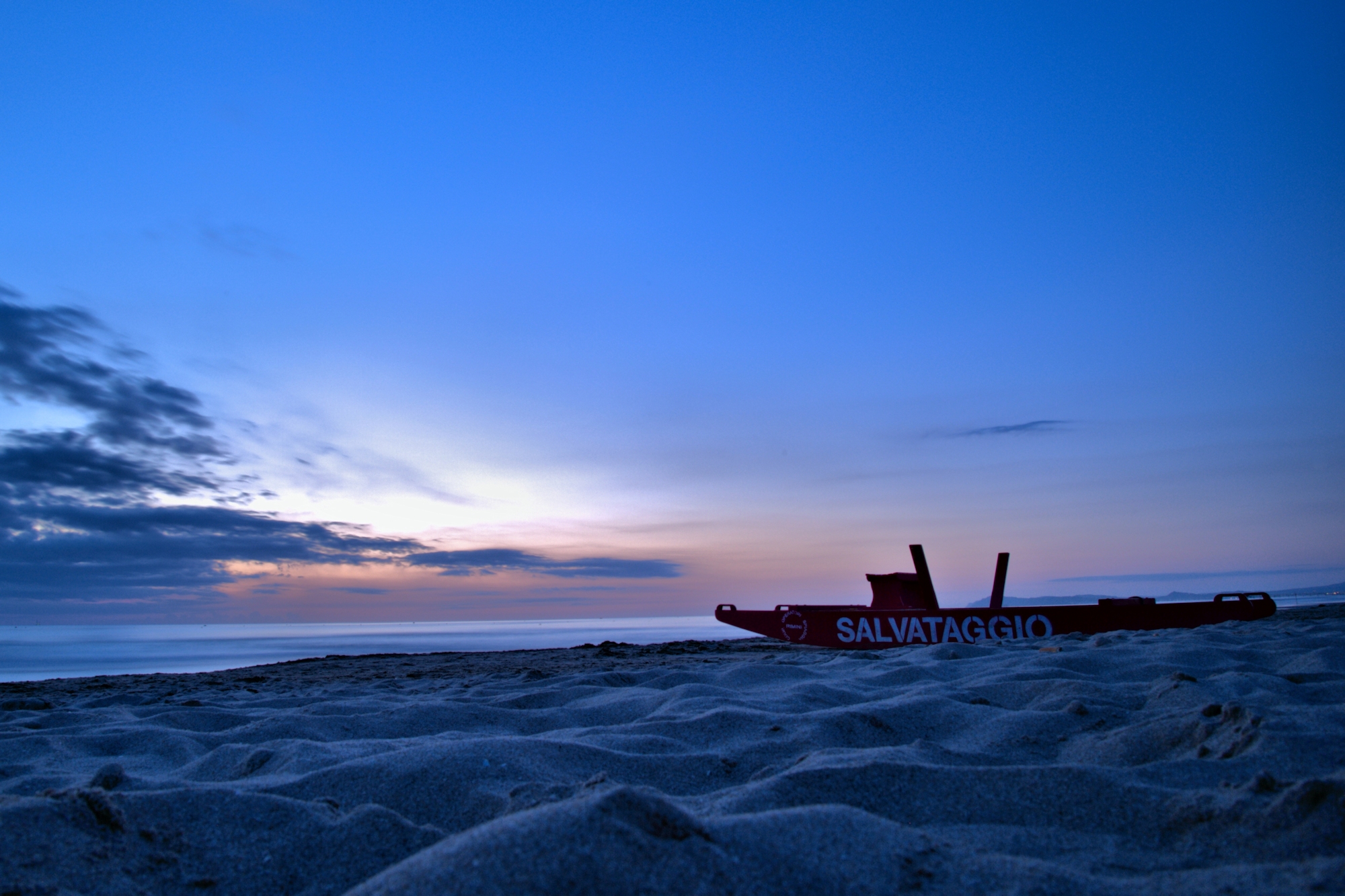 At the beginning of dawn