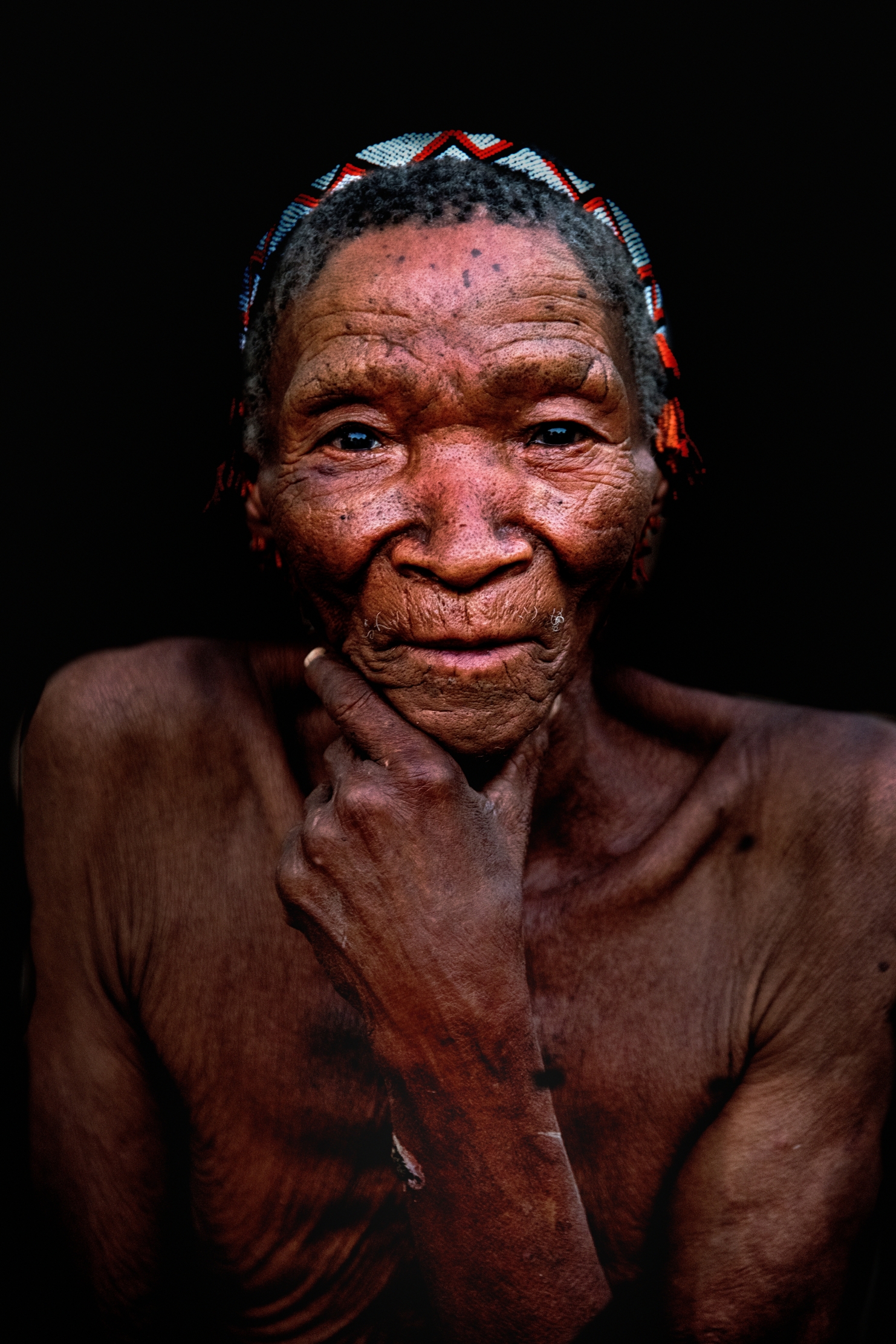 Bushmanland - Anziano Cacciatore Boscimane