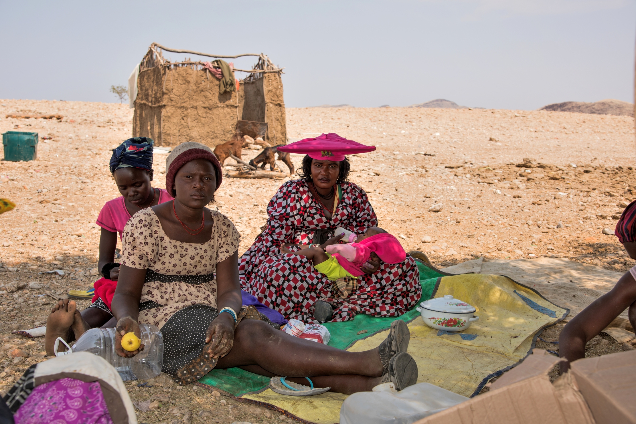 Kaokoland - Villaggio Herero