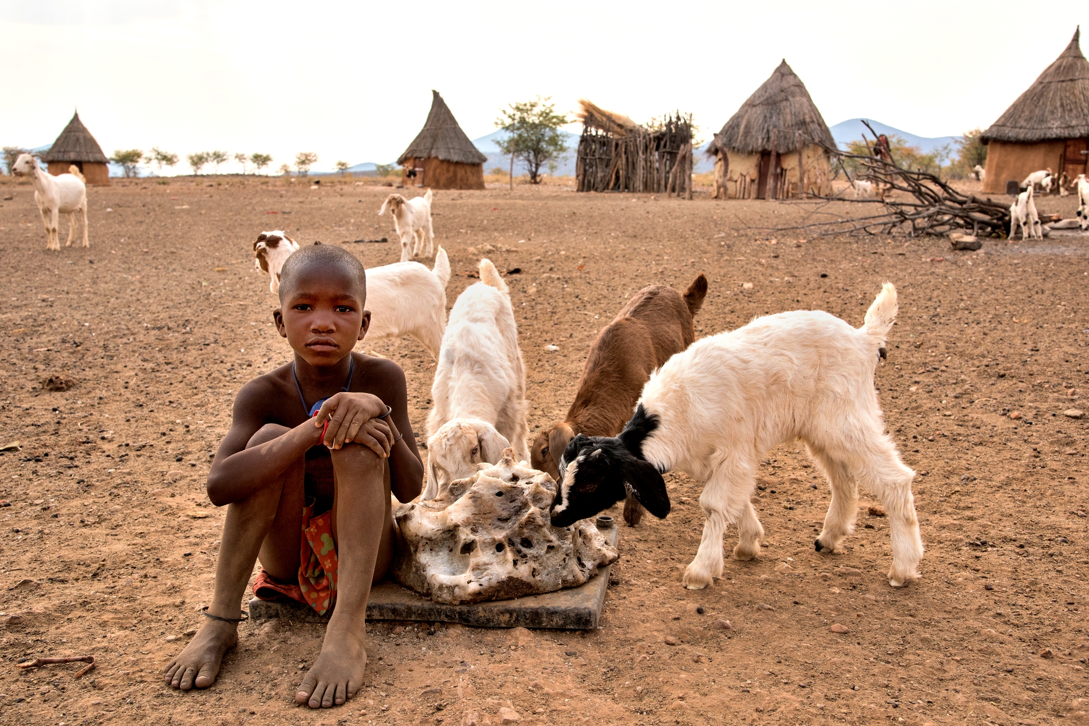 Ovamboland - Ragazzo Himba