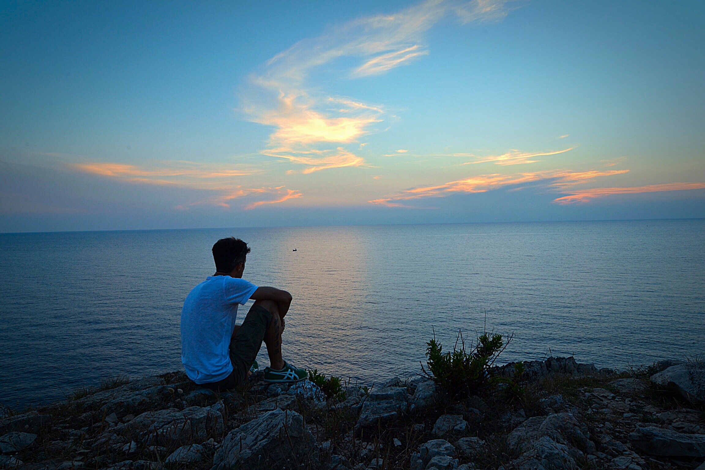 Waiting for the sunset