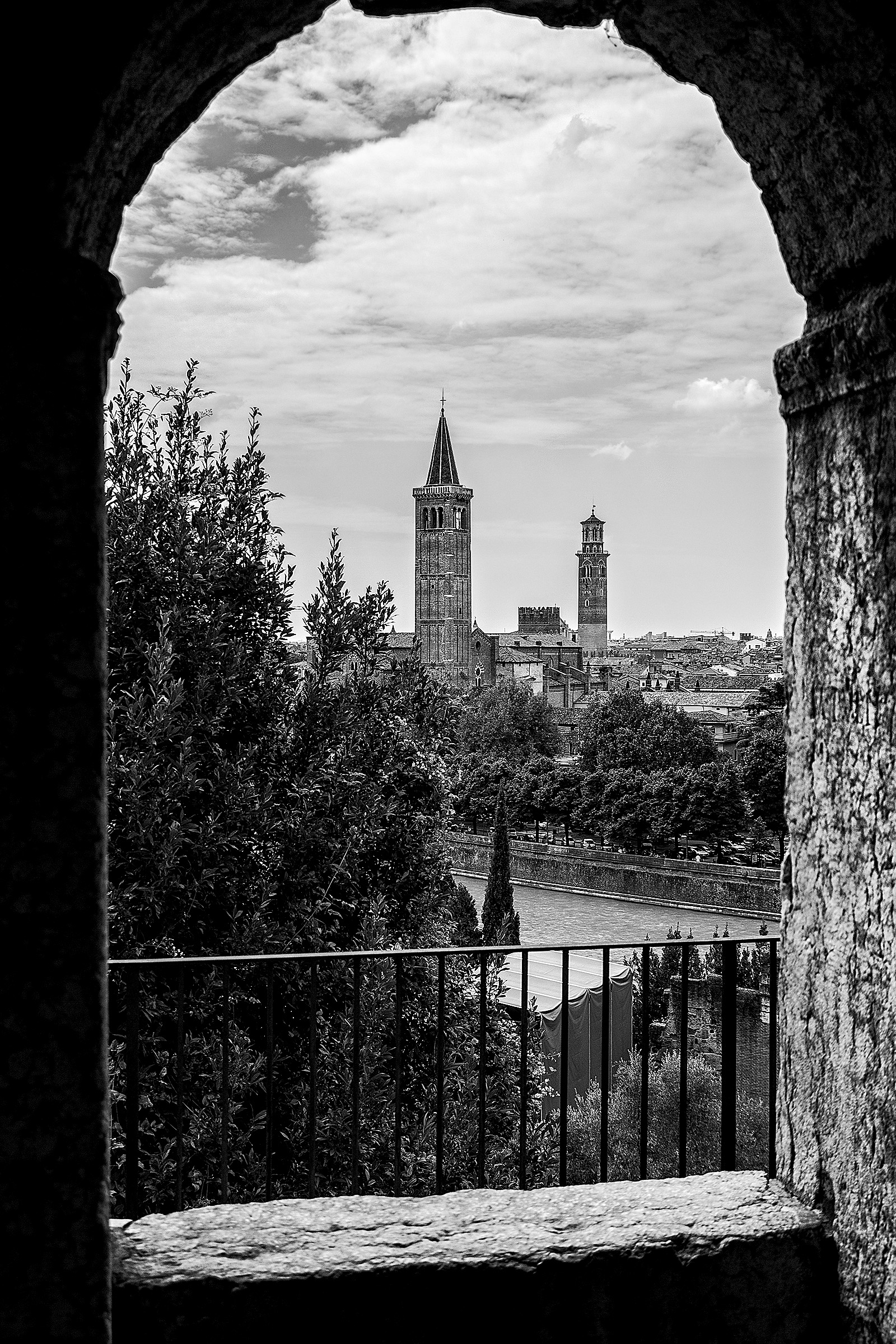 Verona dalla finestra