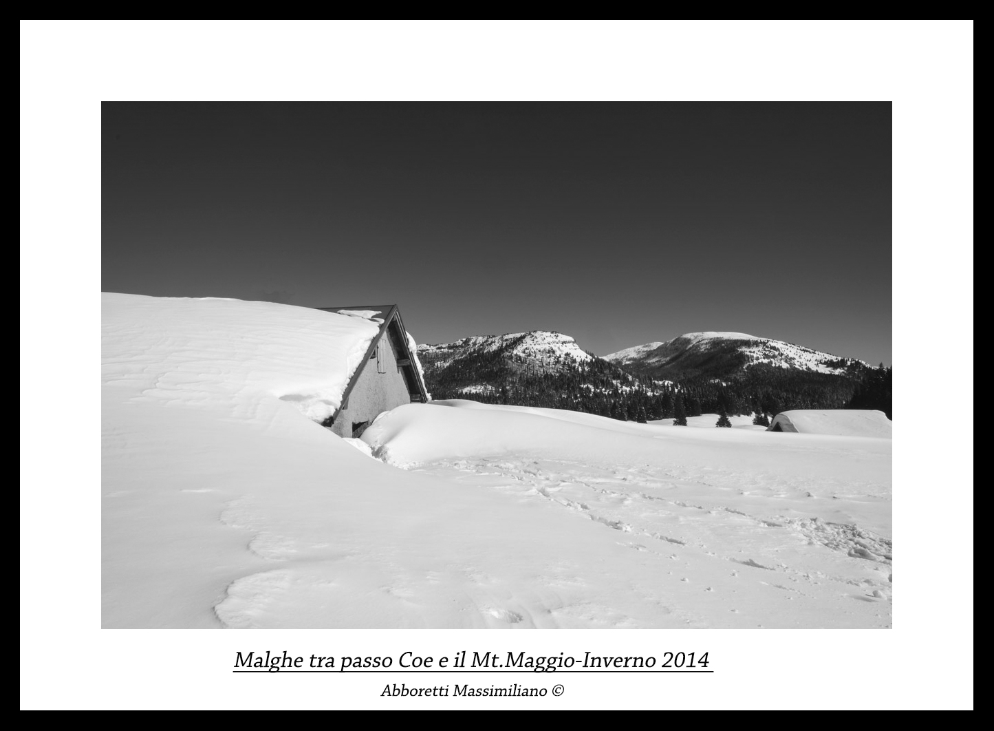 da Passo Coe' a cima Maggio