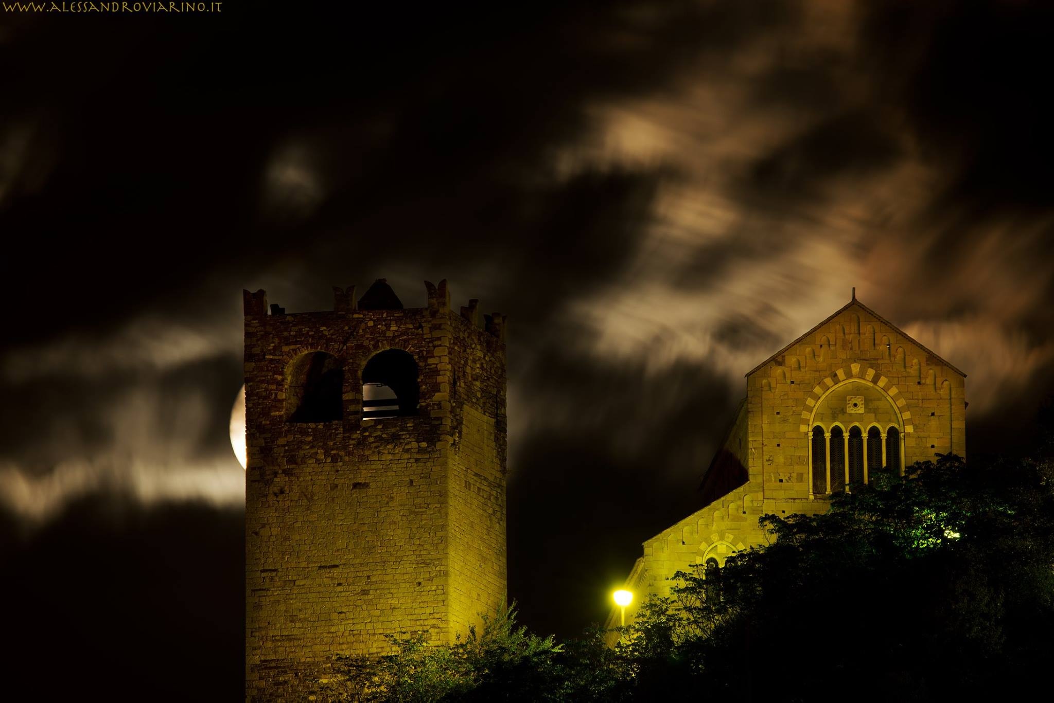 With the light of the moon