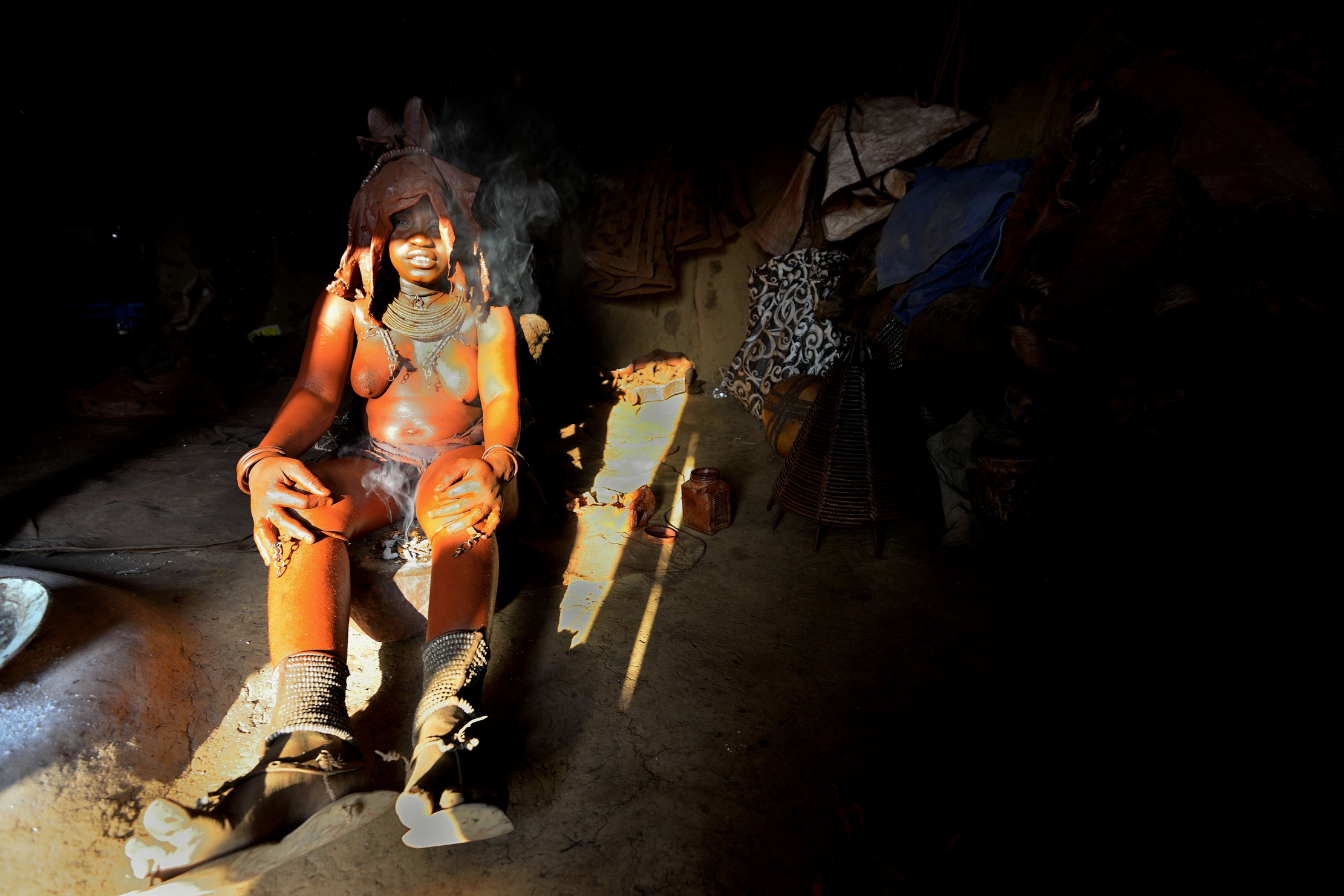 Ovamboland - Giovane Donna Himba