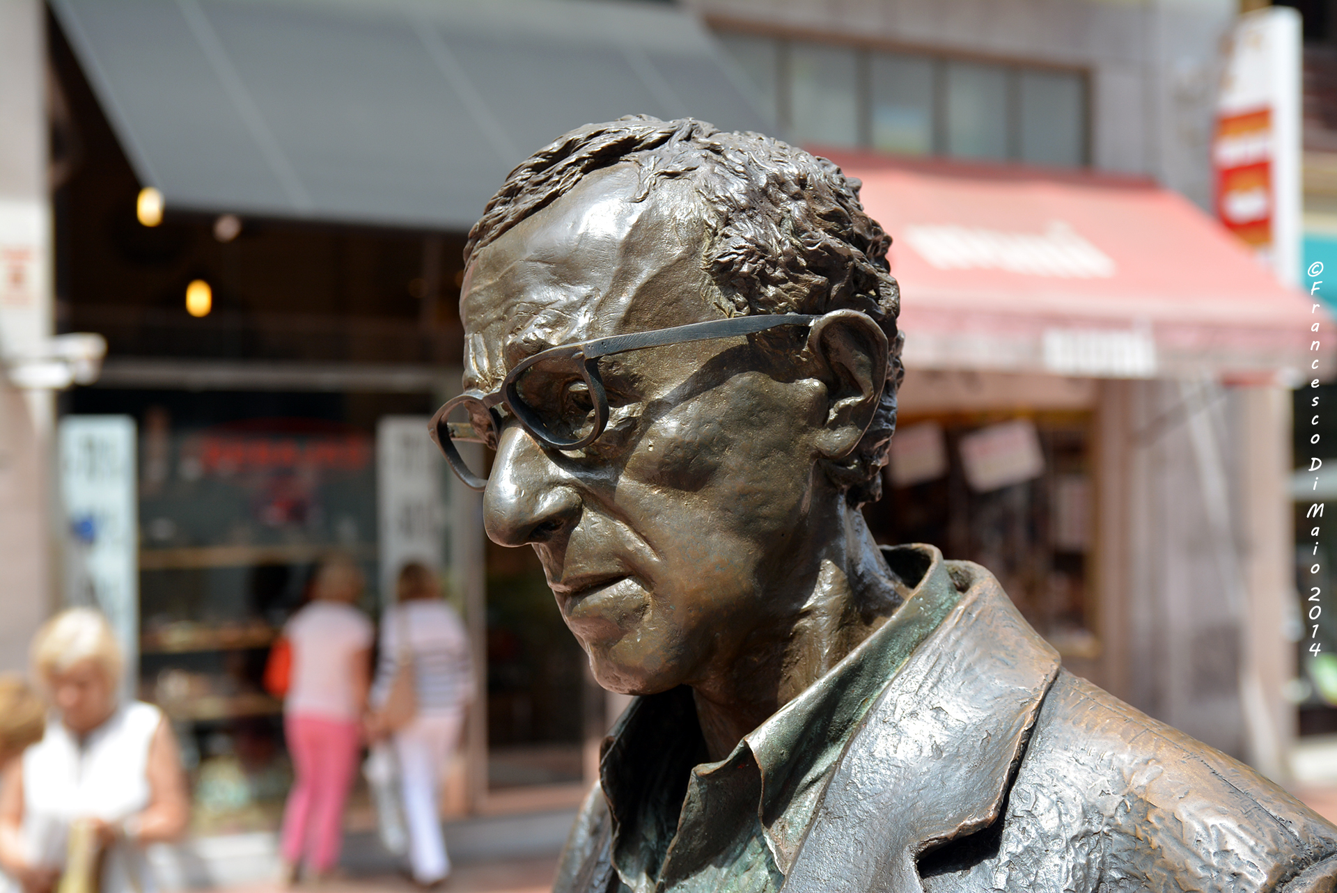 I met him by chance ...