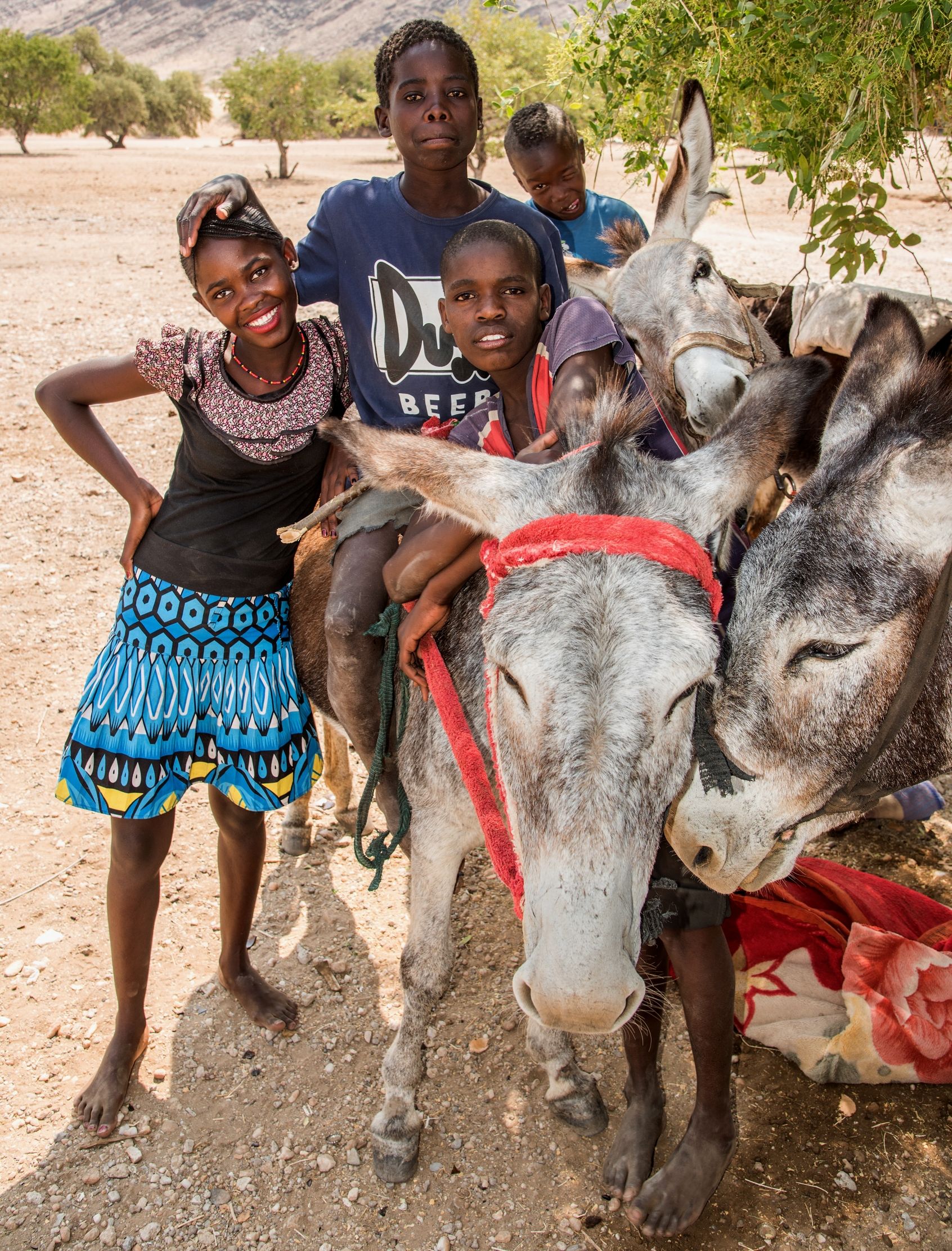 Kaokoland - Ragazzi Herero