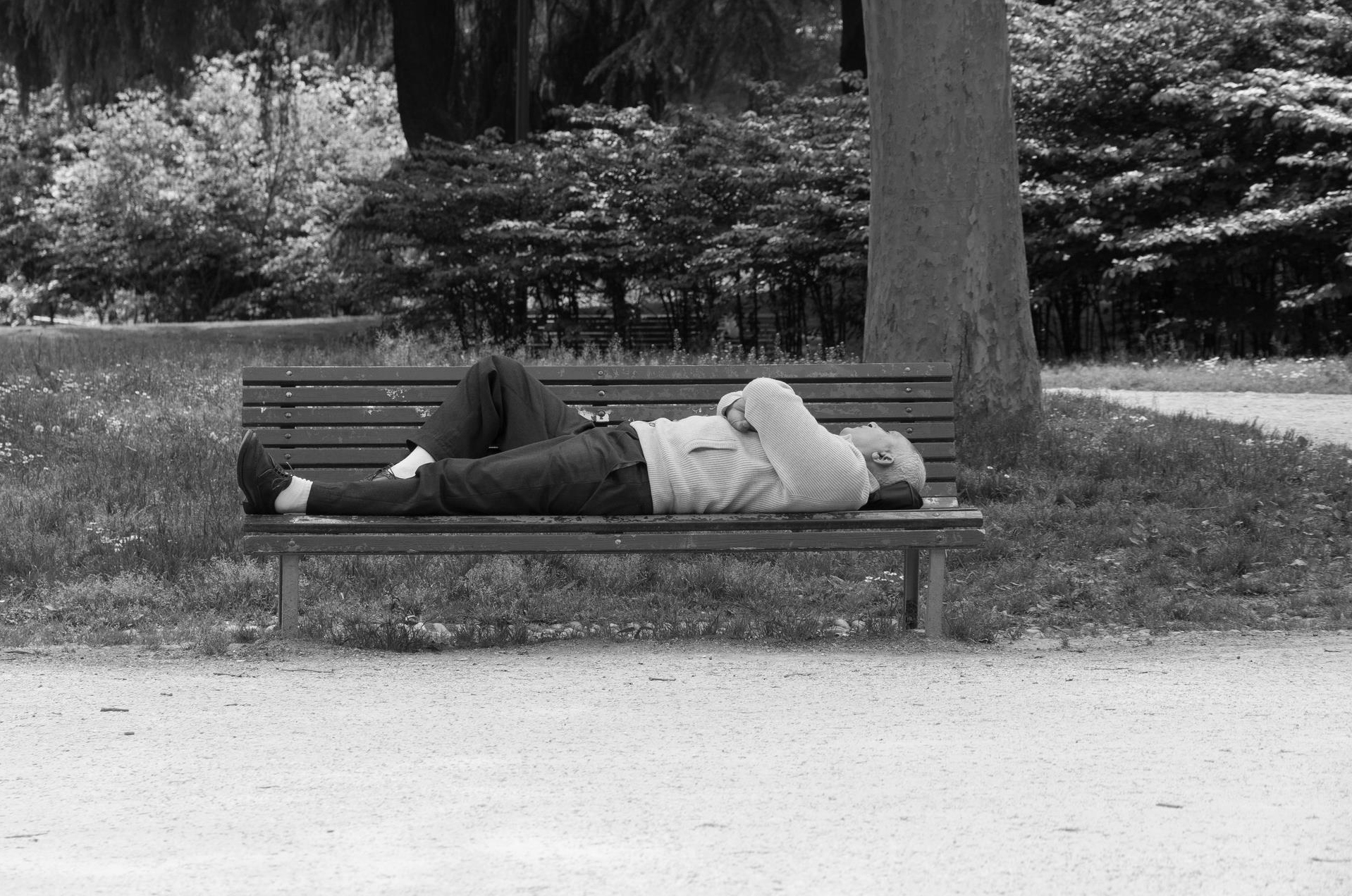 Milano - Dormire al parco