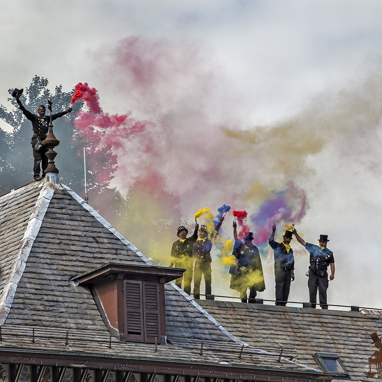 The colors of the chimney sweeps