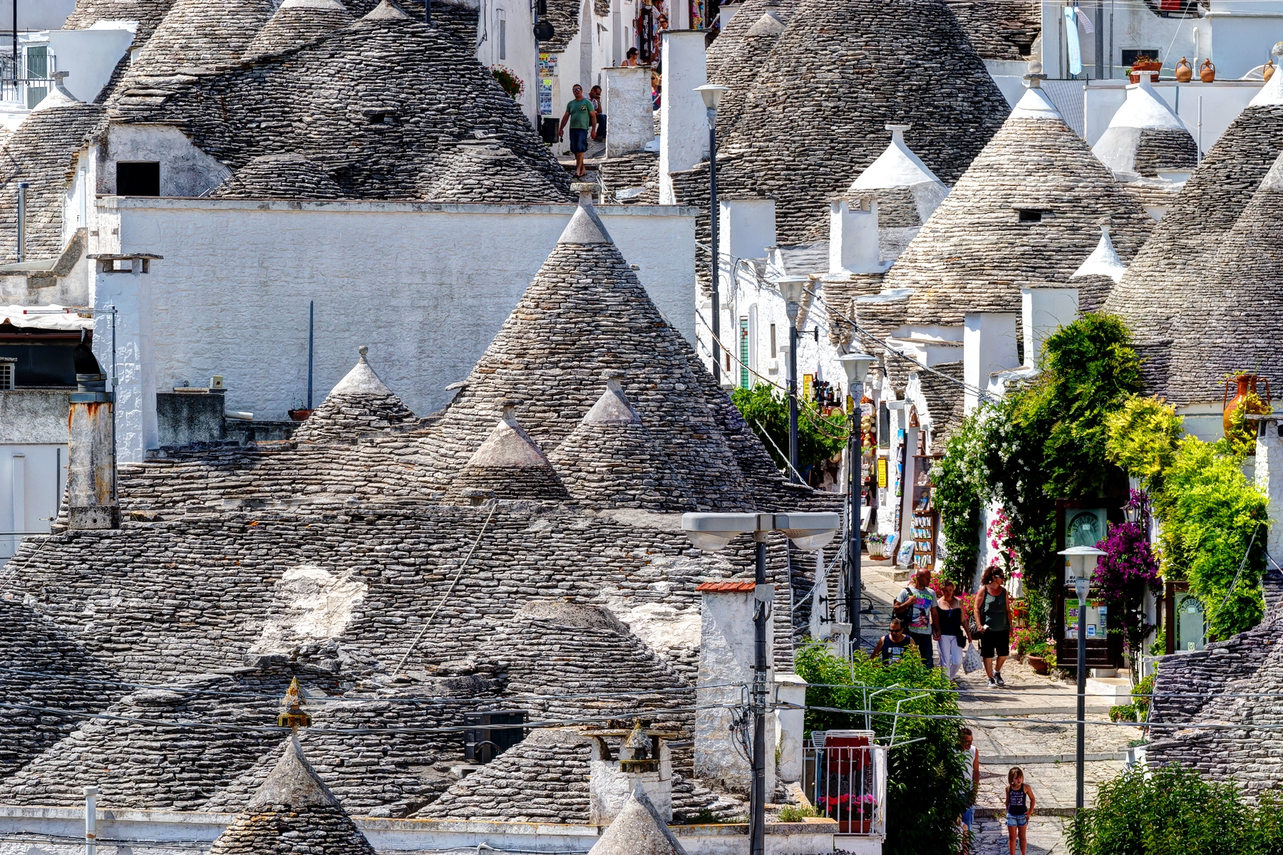 A walk among the trulli