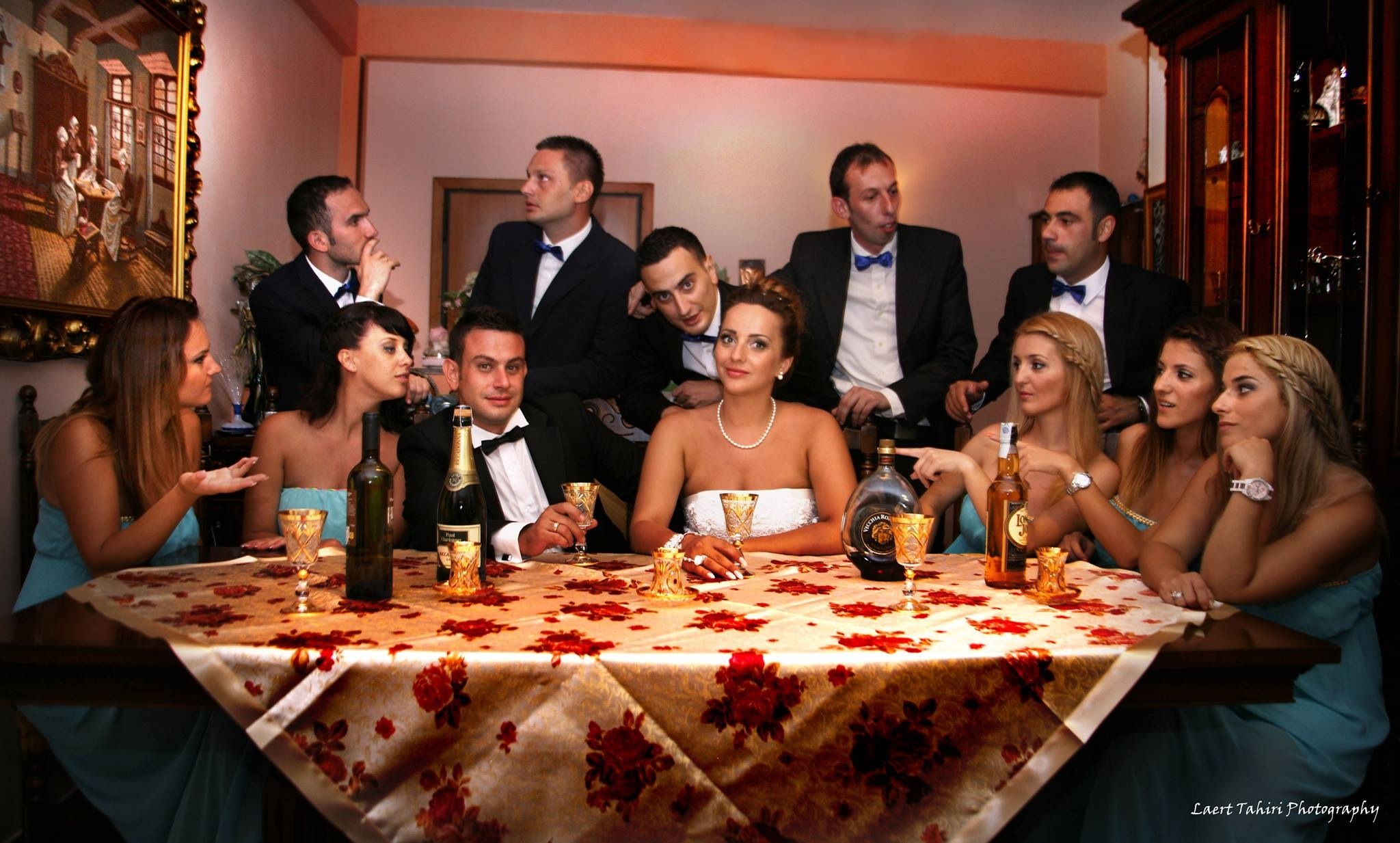 The last dinner before the wedding