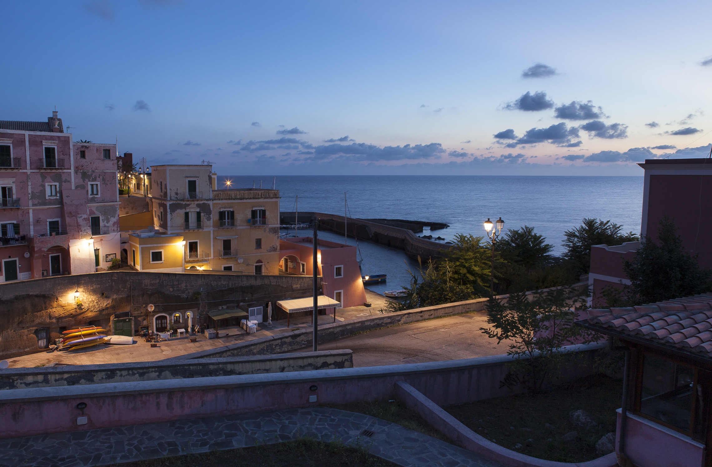 The Roman port of Ventotene