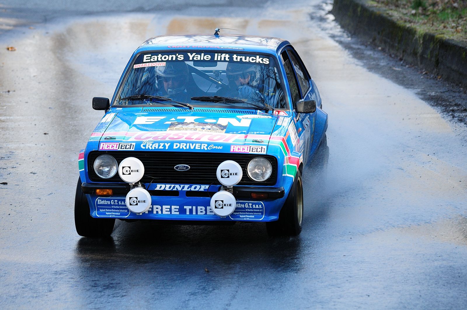 rally ronde della lana ford escort mk2