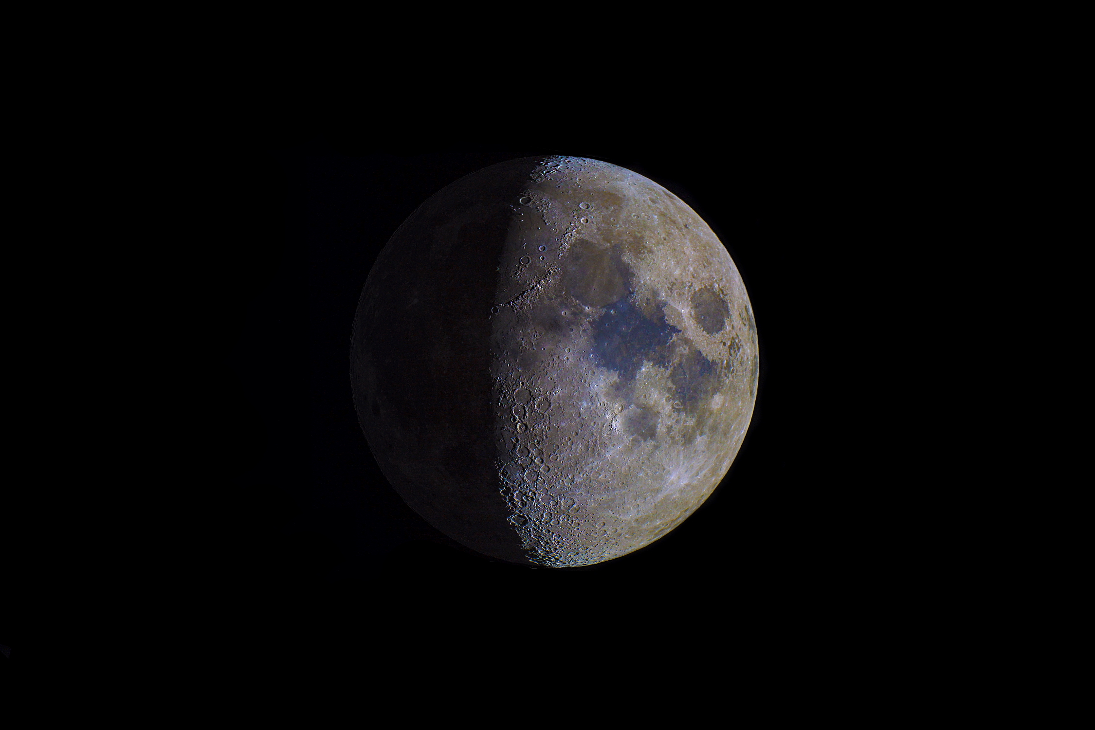 The Moon in 3d