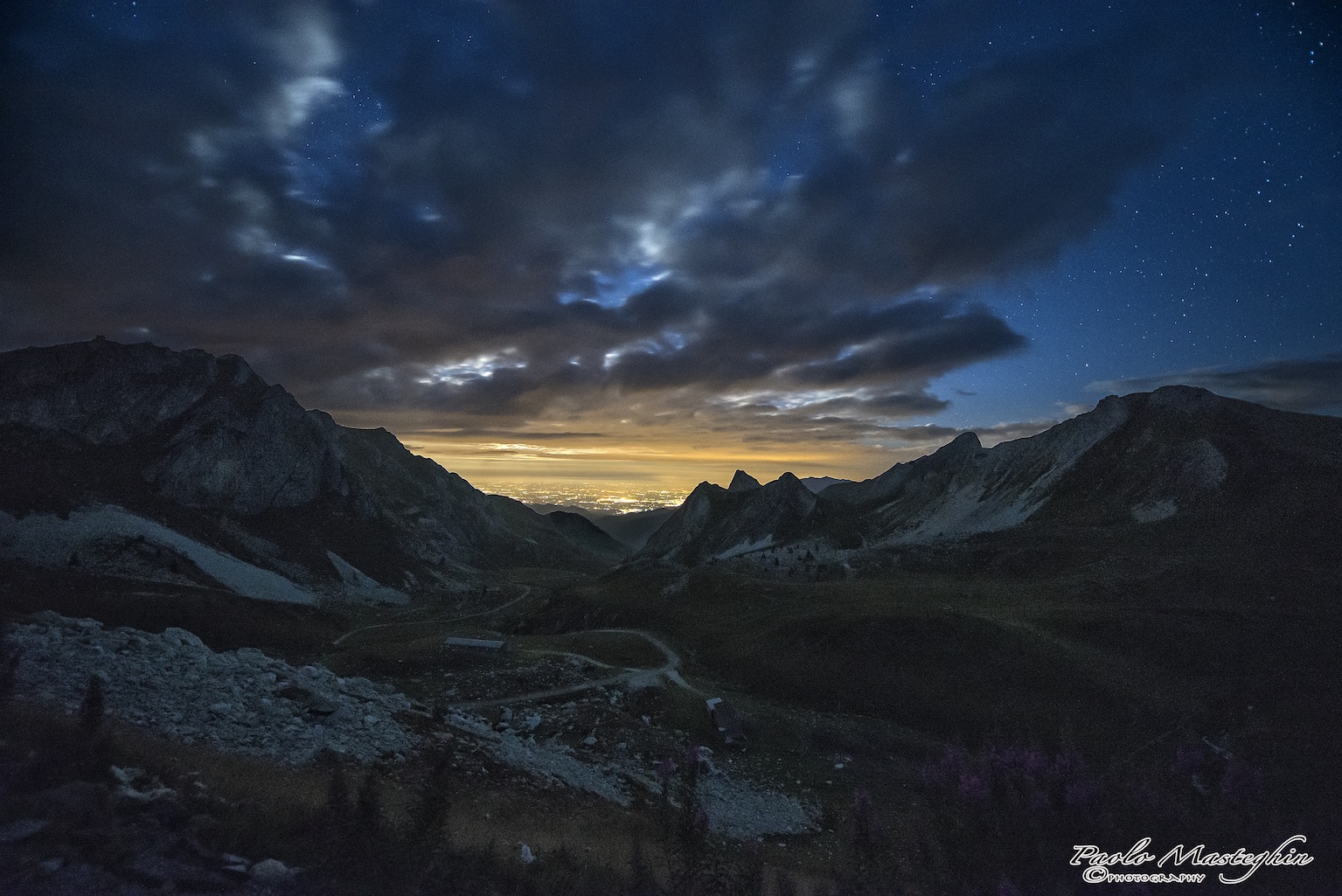 The lights of civilization.