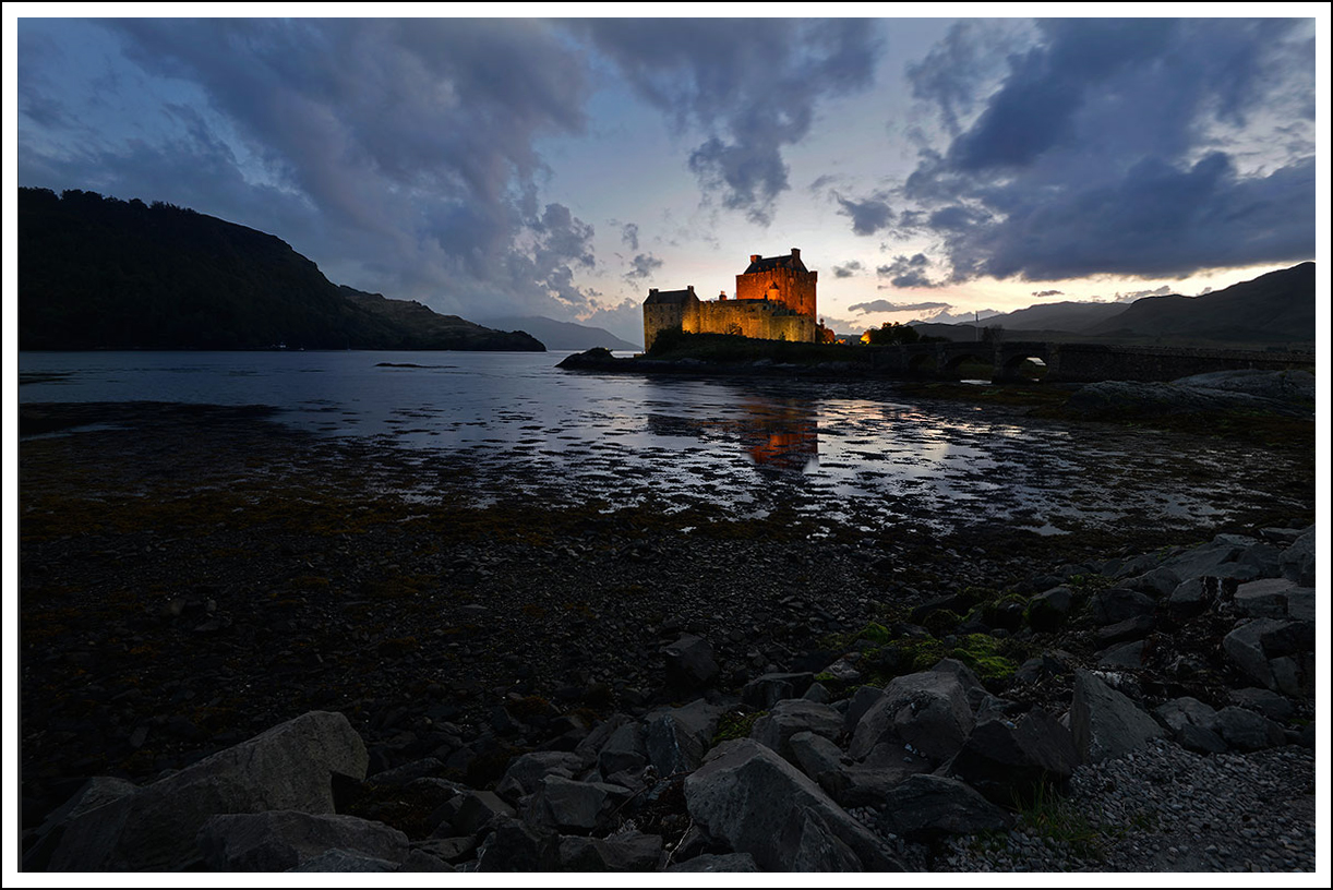 Scozia: notte al castello di Eilean Donan