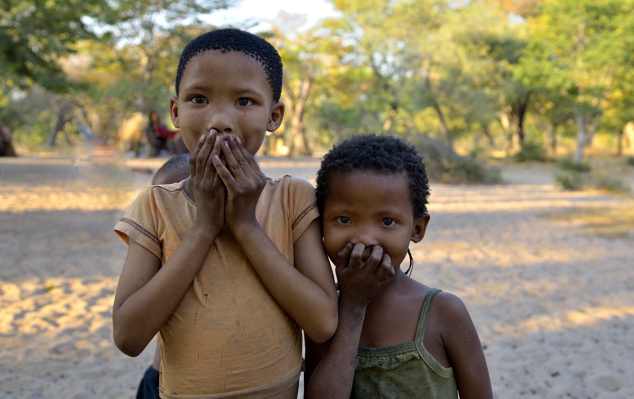 Bushmanland - La meraviglia di due Bambine Boscimani