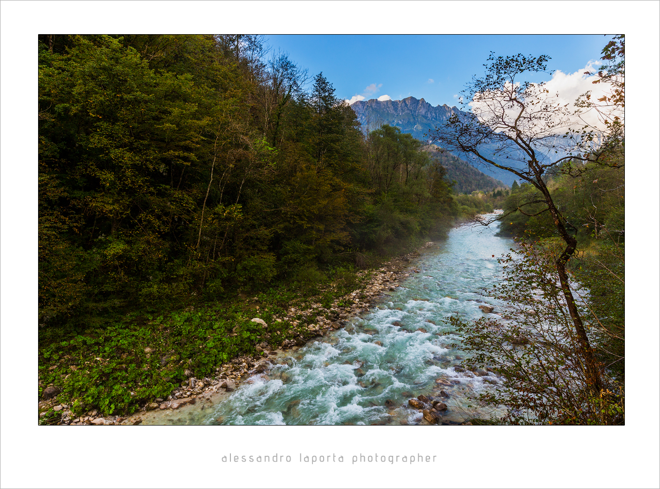 Torre river - Torrente Torre