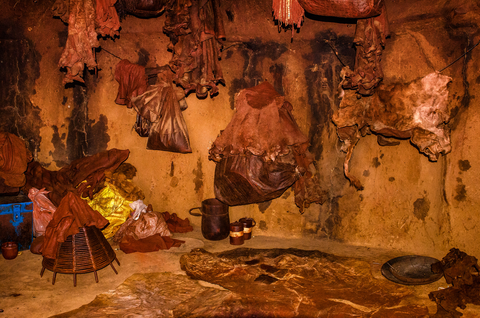Inside Himba's house